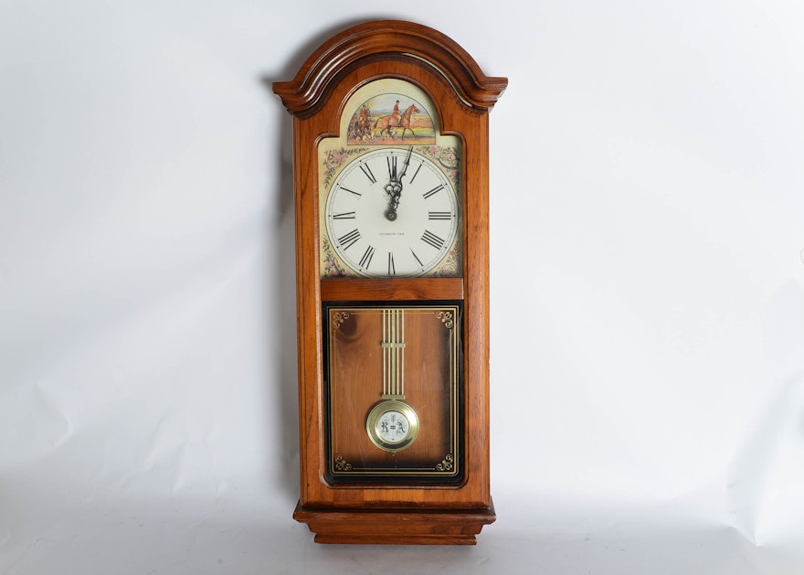 Vintage Verichron Quartz Wall Clock