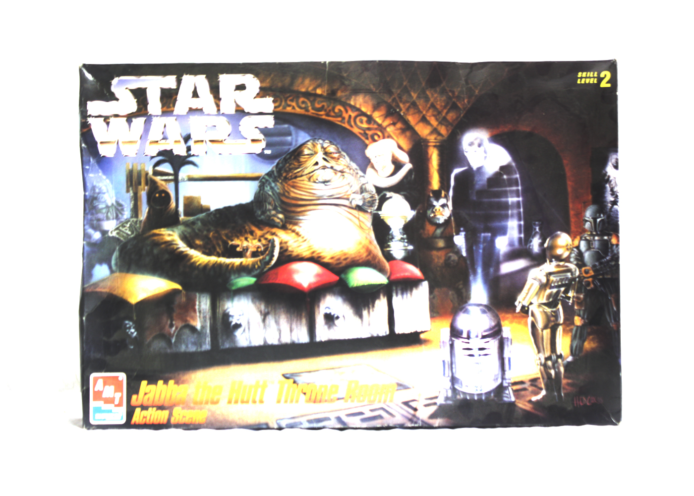 AMT/ERTL "Star Wars" 'Jabba the Hutt Throne Room' Model Kit