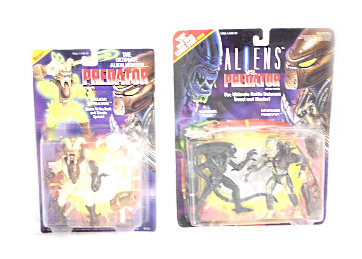 1990s "Aliens" and "Predator" Kenner Action Figure Collectables