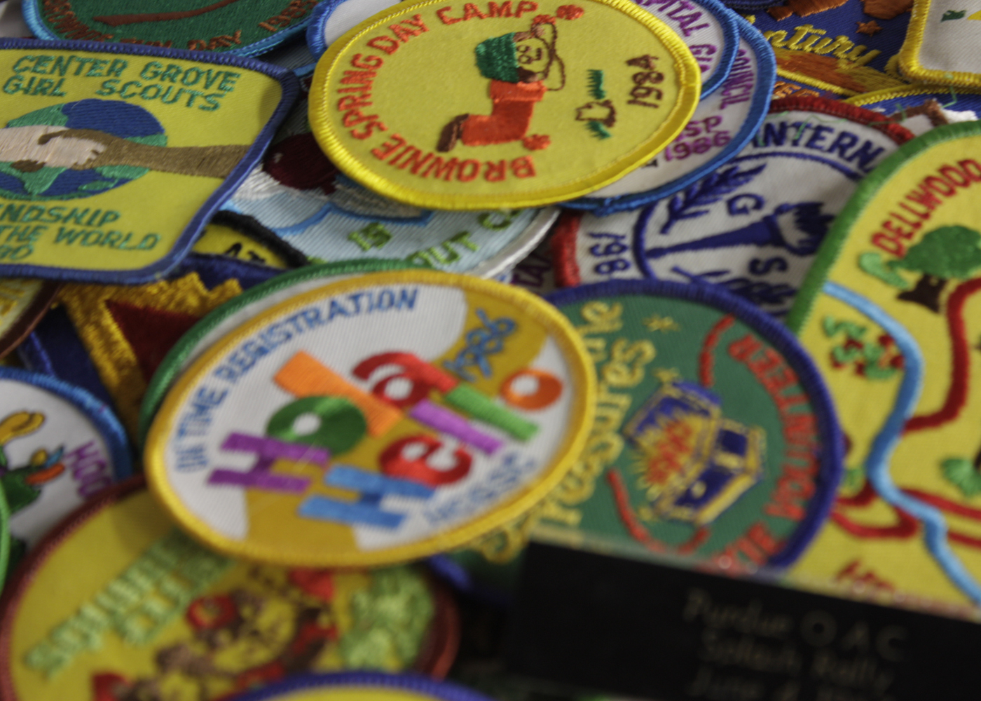 Collection of Vintage Girl Scouts Badges