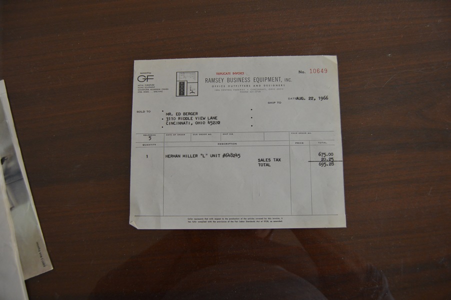 1966 L-Shaped Desk by George Nelson for Herman Miller