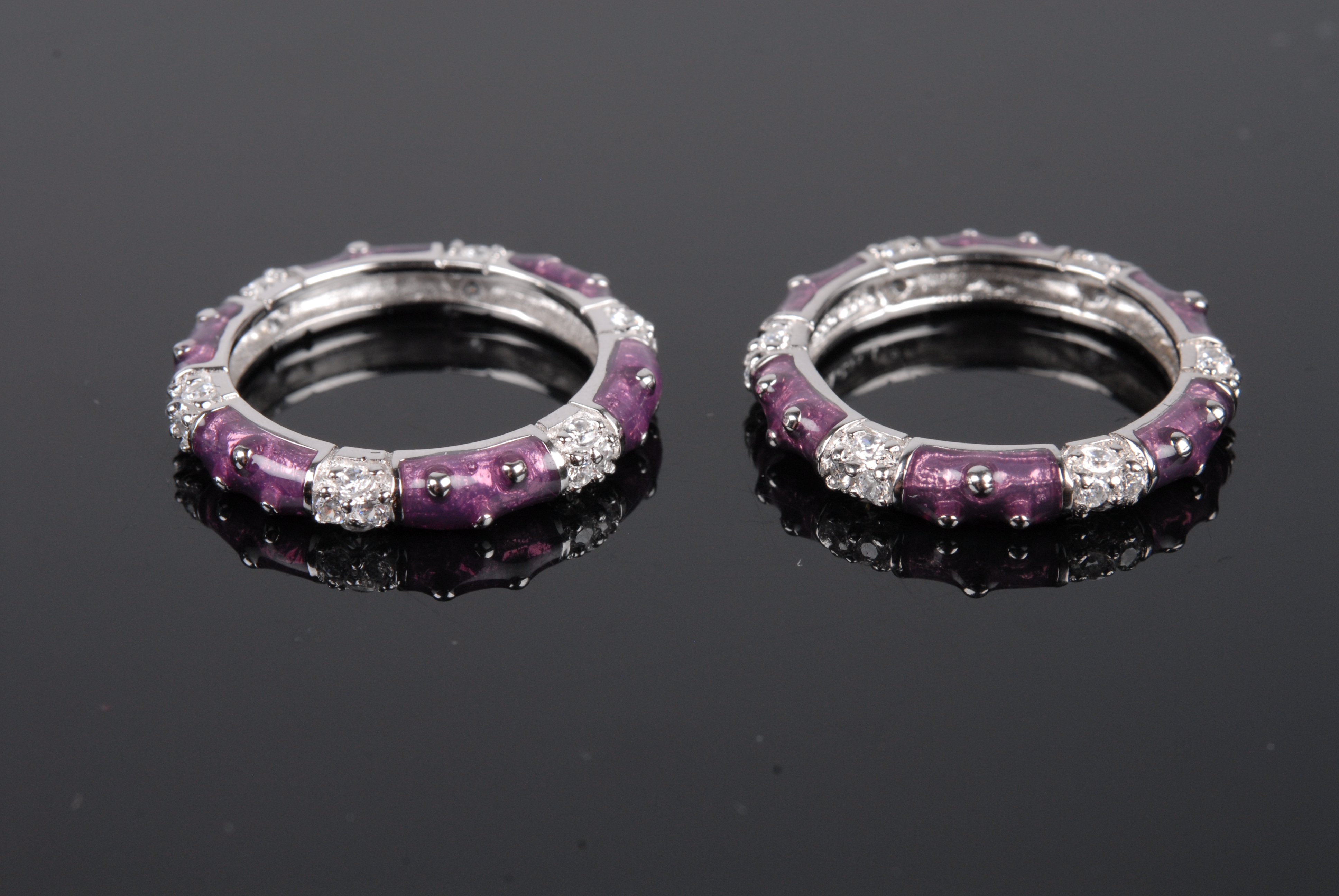 Quartet of Sterling Rings