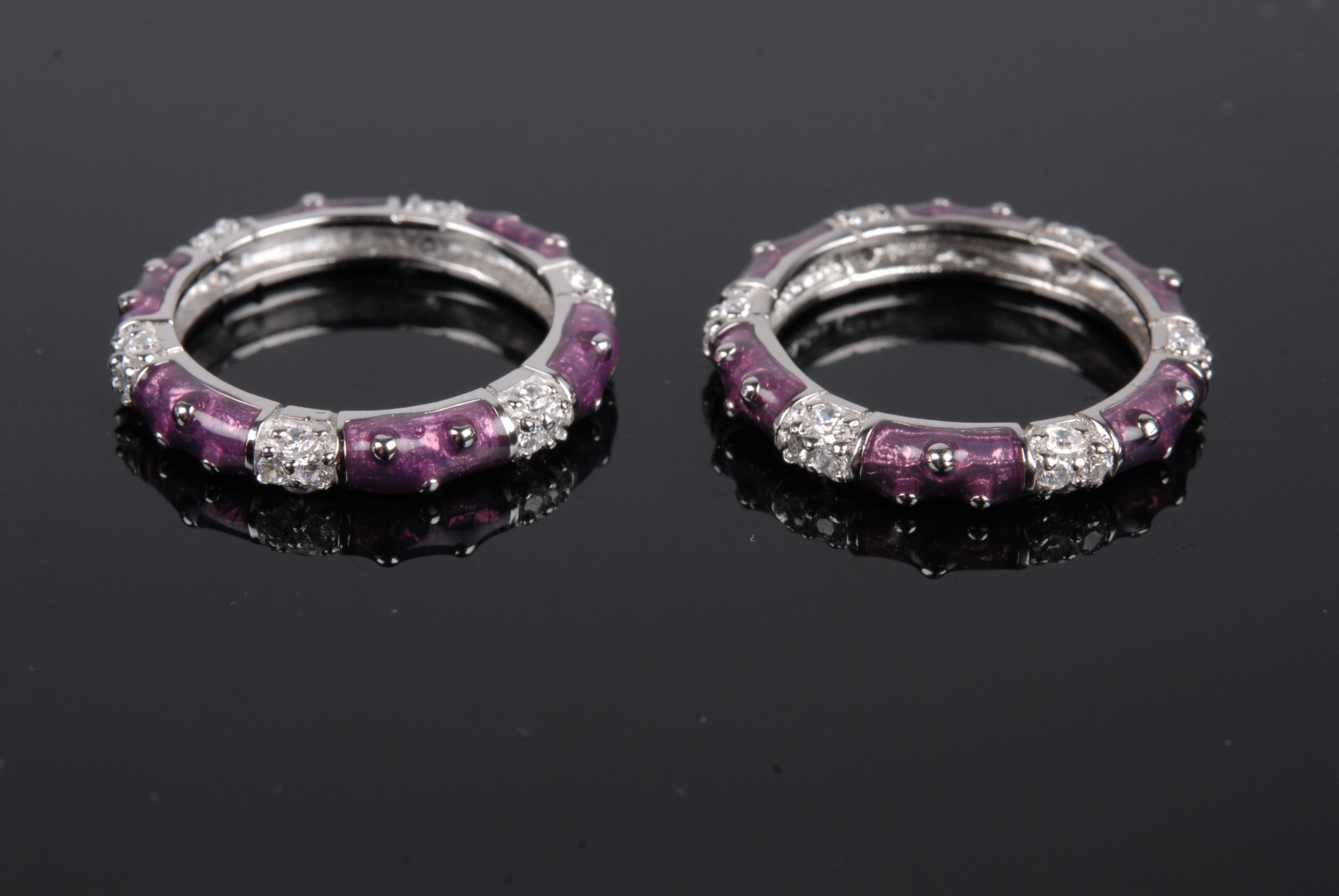 Quartet of Sterling Rings