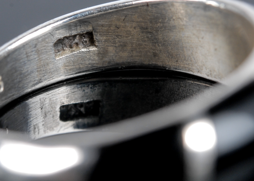 Quartet of Sterling Rings