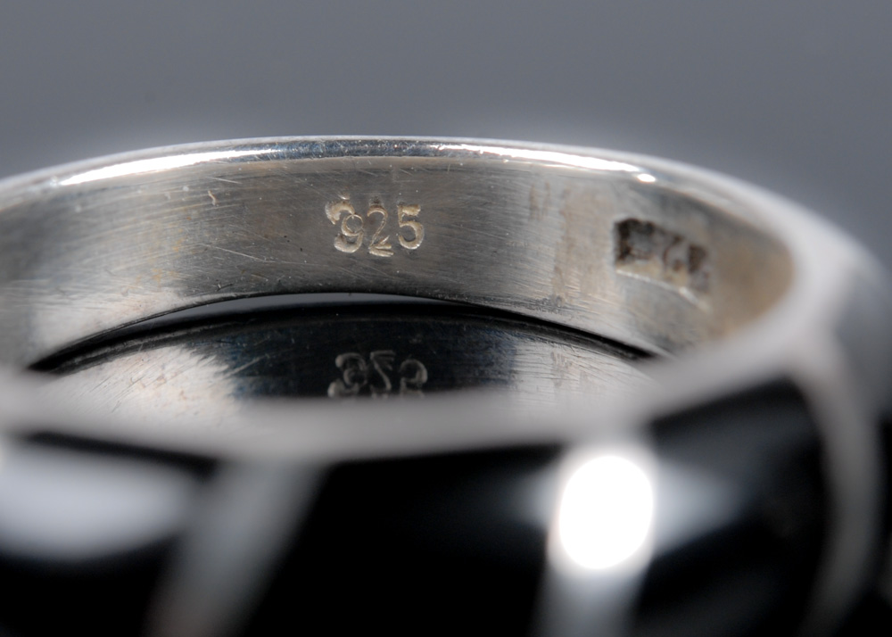 Quartet of Sterling Rings