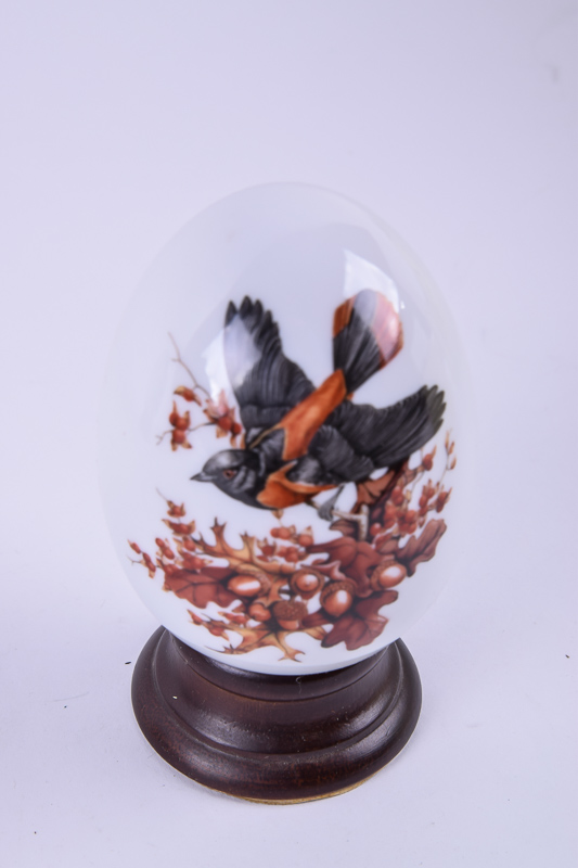 Four Seasons Porcelain Egg Collection by Avon