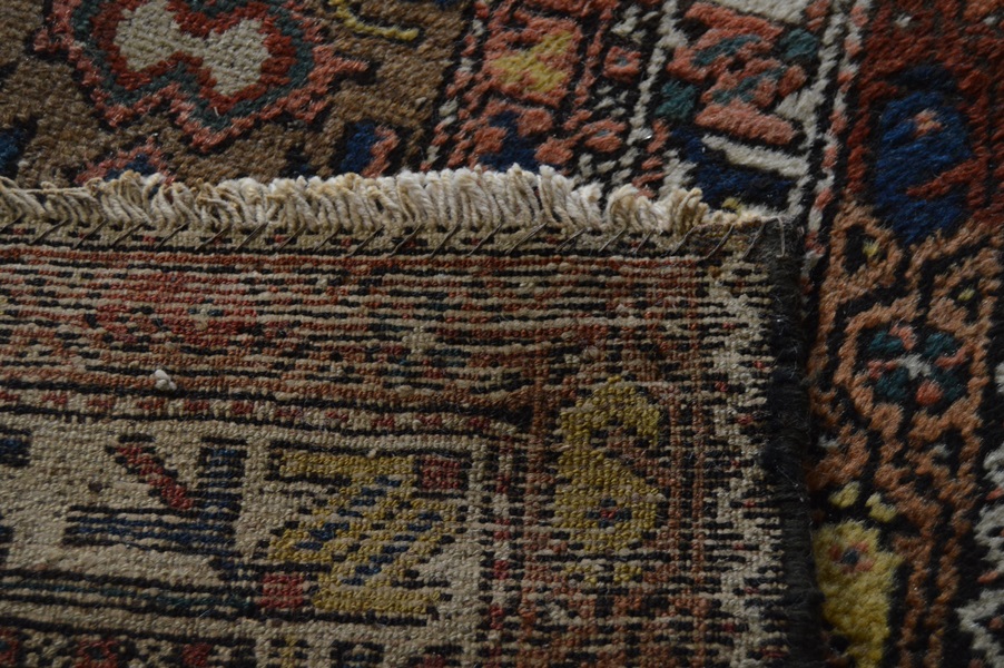 Antique Turkish Karajeh Style Tribal 100% Wool Runner