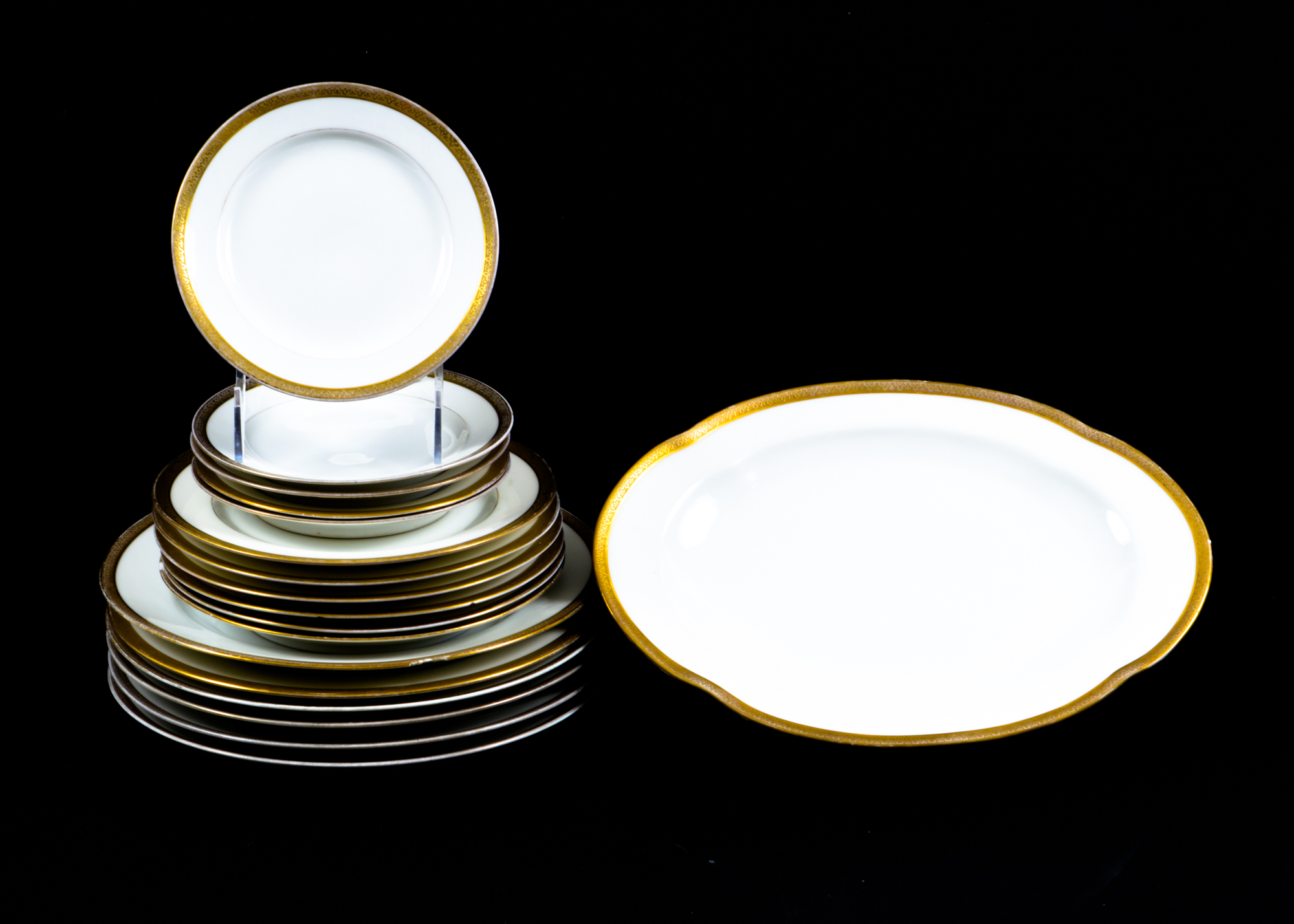 Lanternier & Co Limoges France China Set