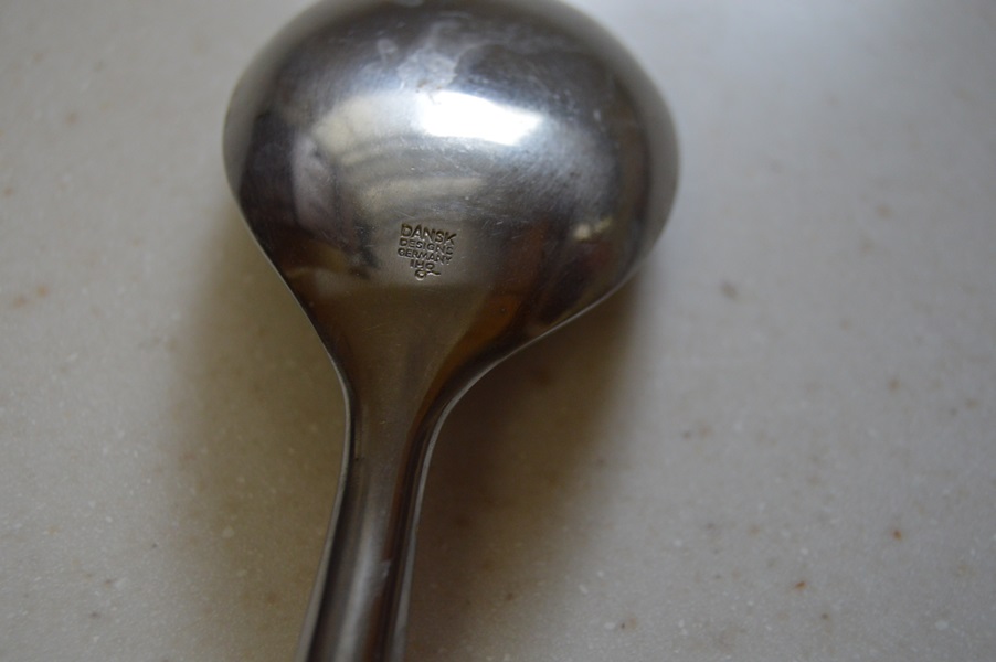 Set of Dansk Stainless and Teak Handled Fjord Flatware