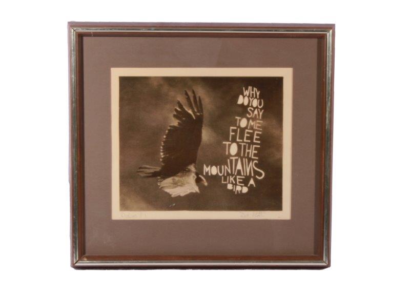 Vintage Condor Collage by Dan Motto