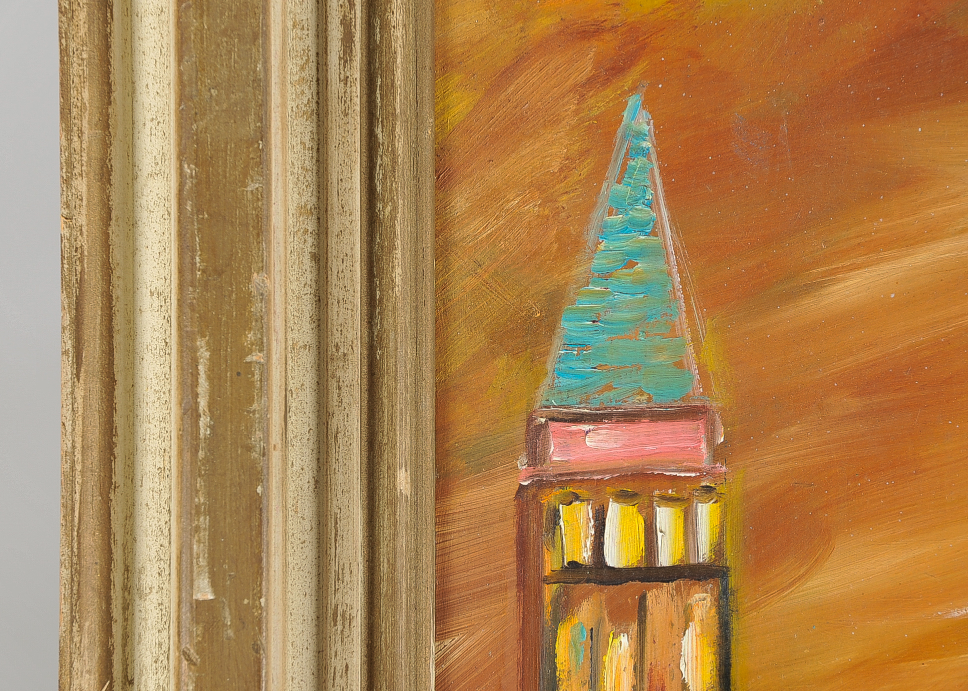 Charles Radoff Impressionist Style Painting "Venice"