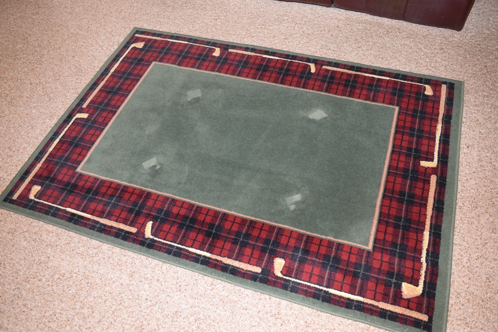 Golf Themed Rugs and Pillows
