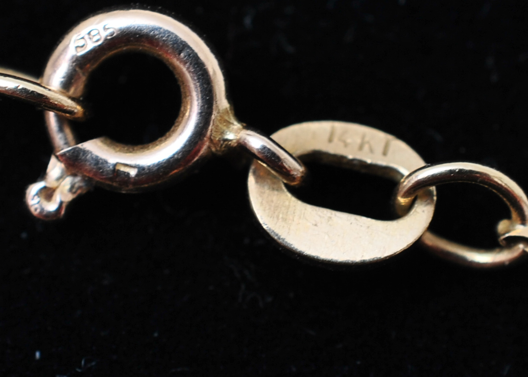 14k Gold and Sterling Necklaces