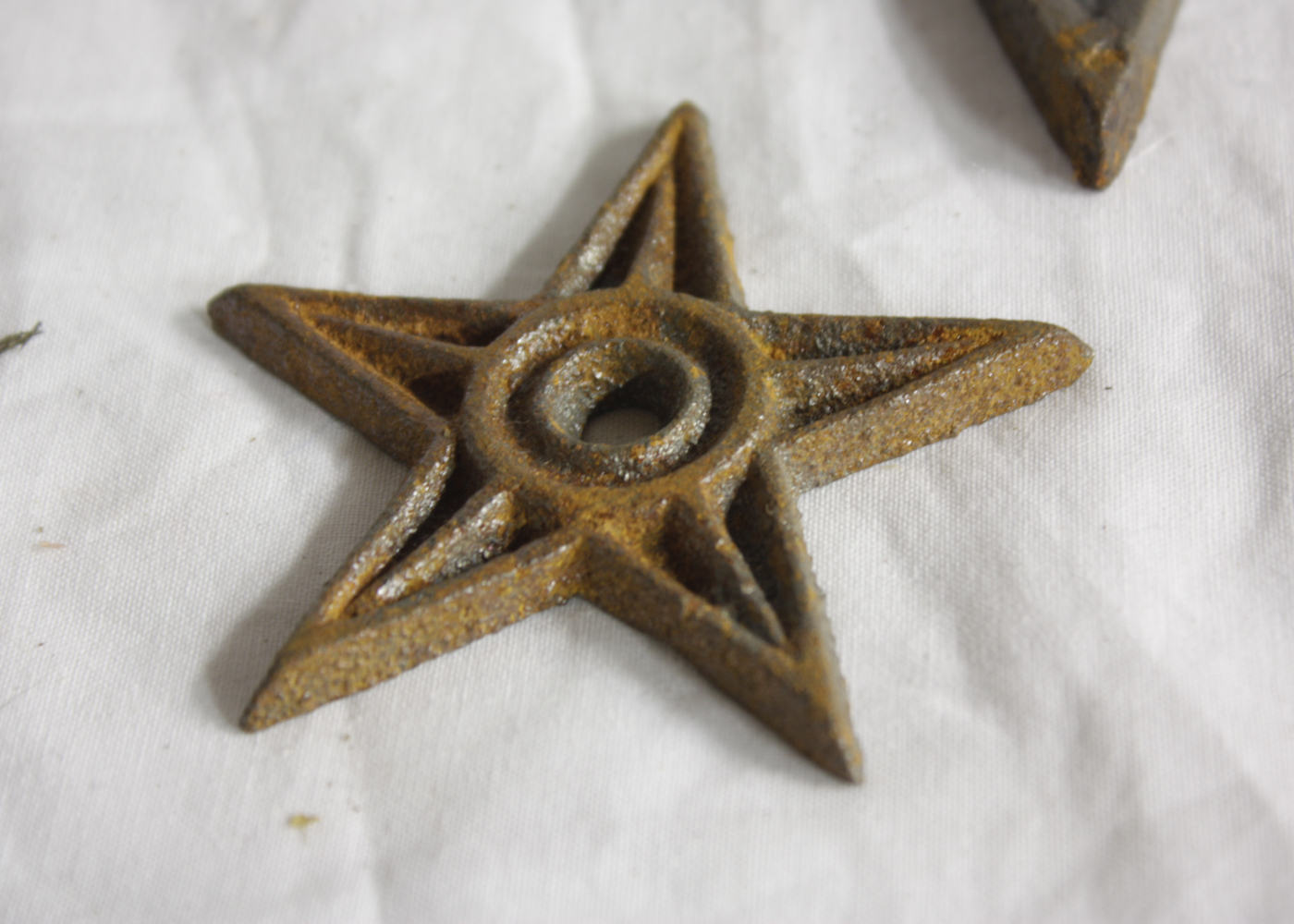 Trio of Aluminum Stars