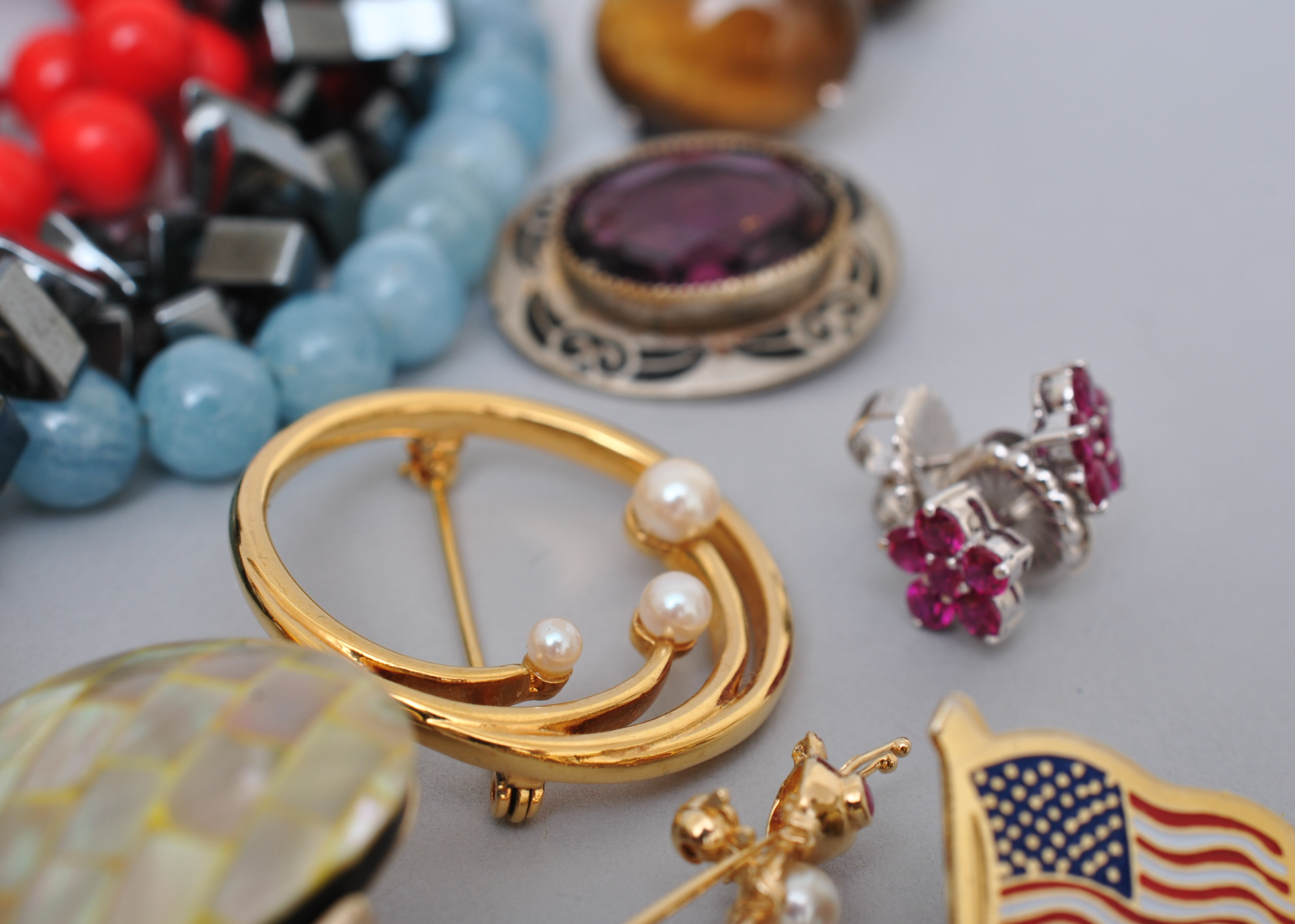 Sterling Silver Necklaces, Leather Watches and Costume Jewelry