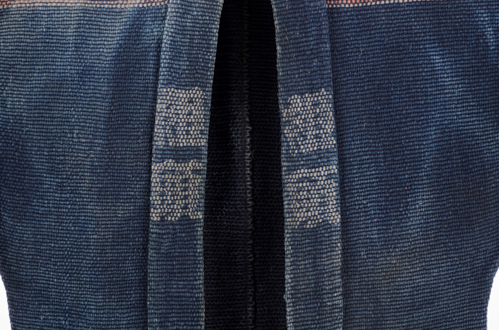 19th Century Meiji Era Japanese Sashiko Fireman's Coat