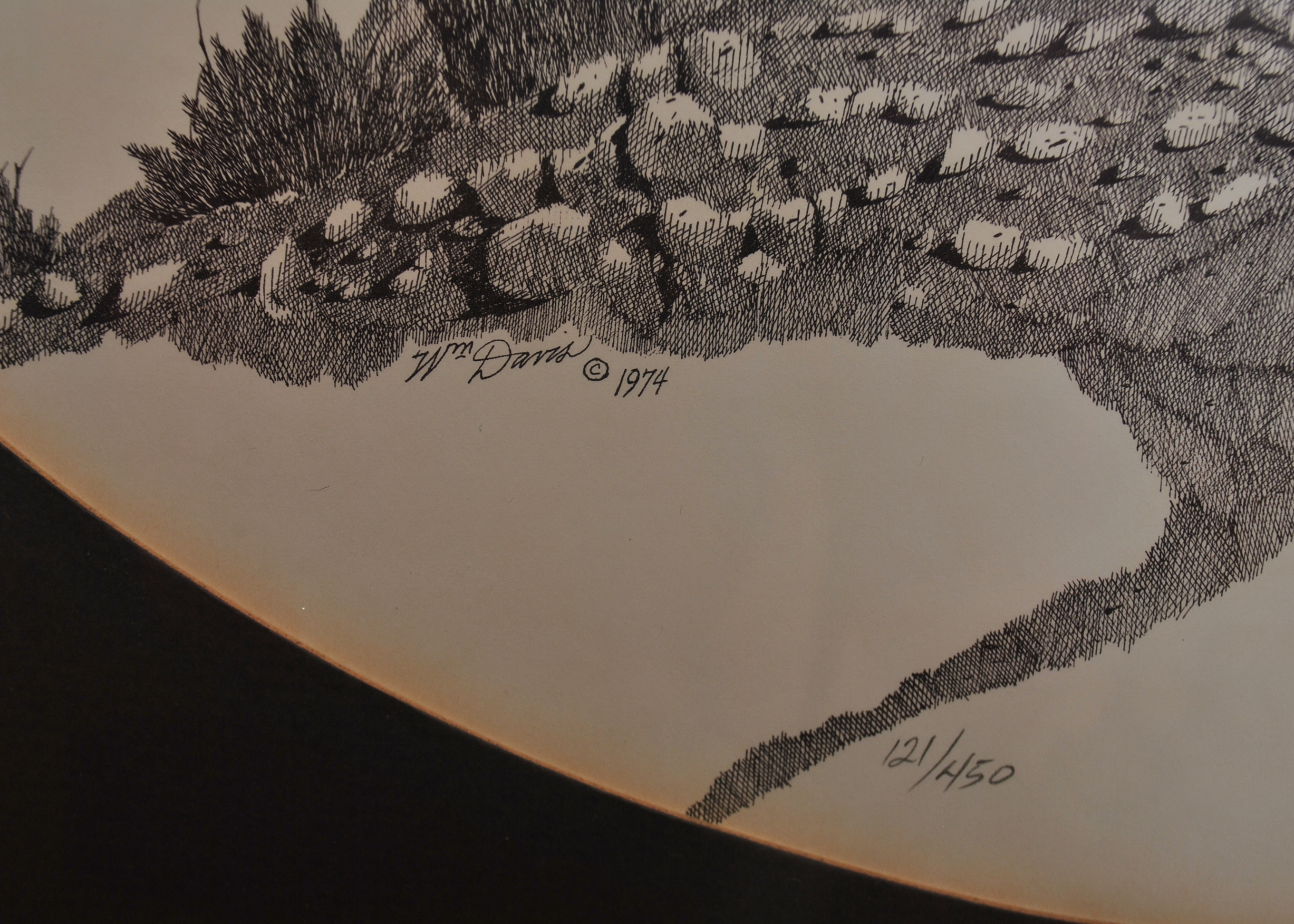 Pair of Deer Lithographs by William Davis