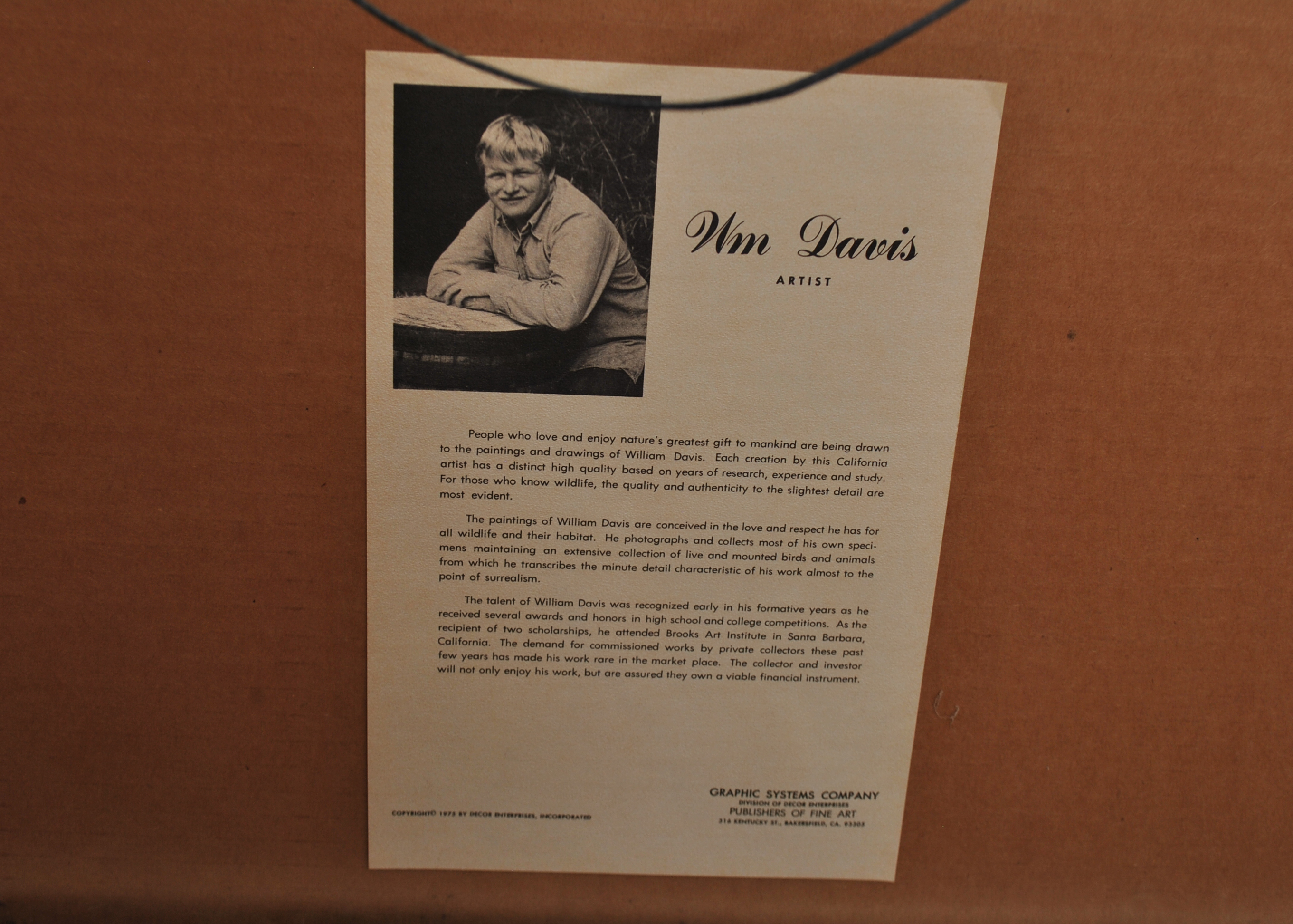 Pair of Deer Lithographs by William Davis