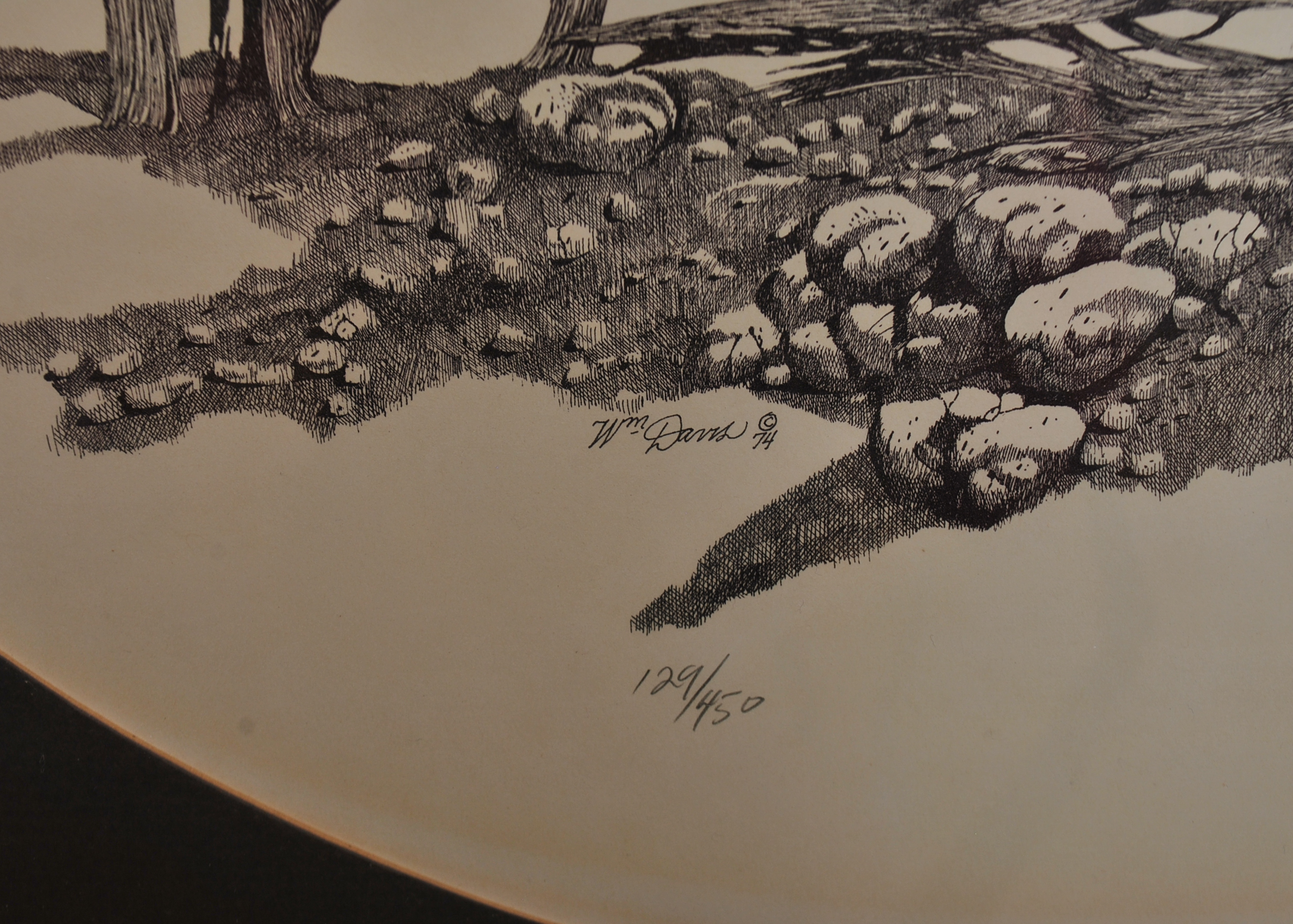 Pair of Deer Lithographs by William Davis