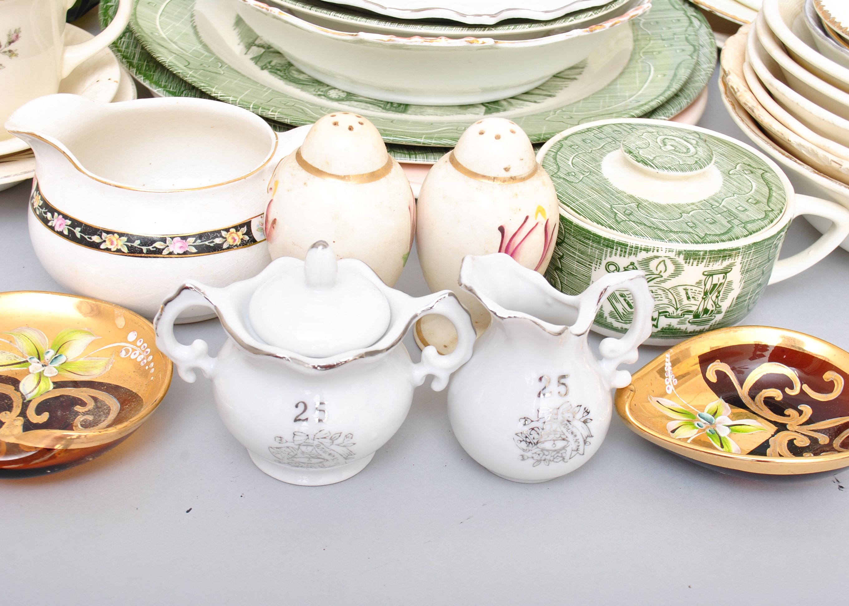 Glass and Ceramic Dish Assortment