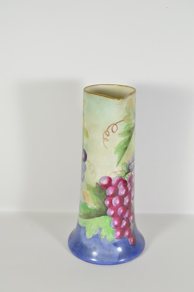 Belleek Hand Painted China Pitcher