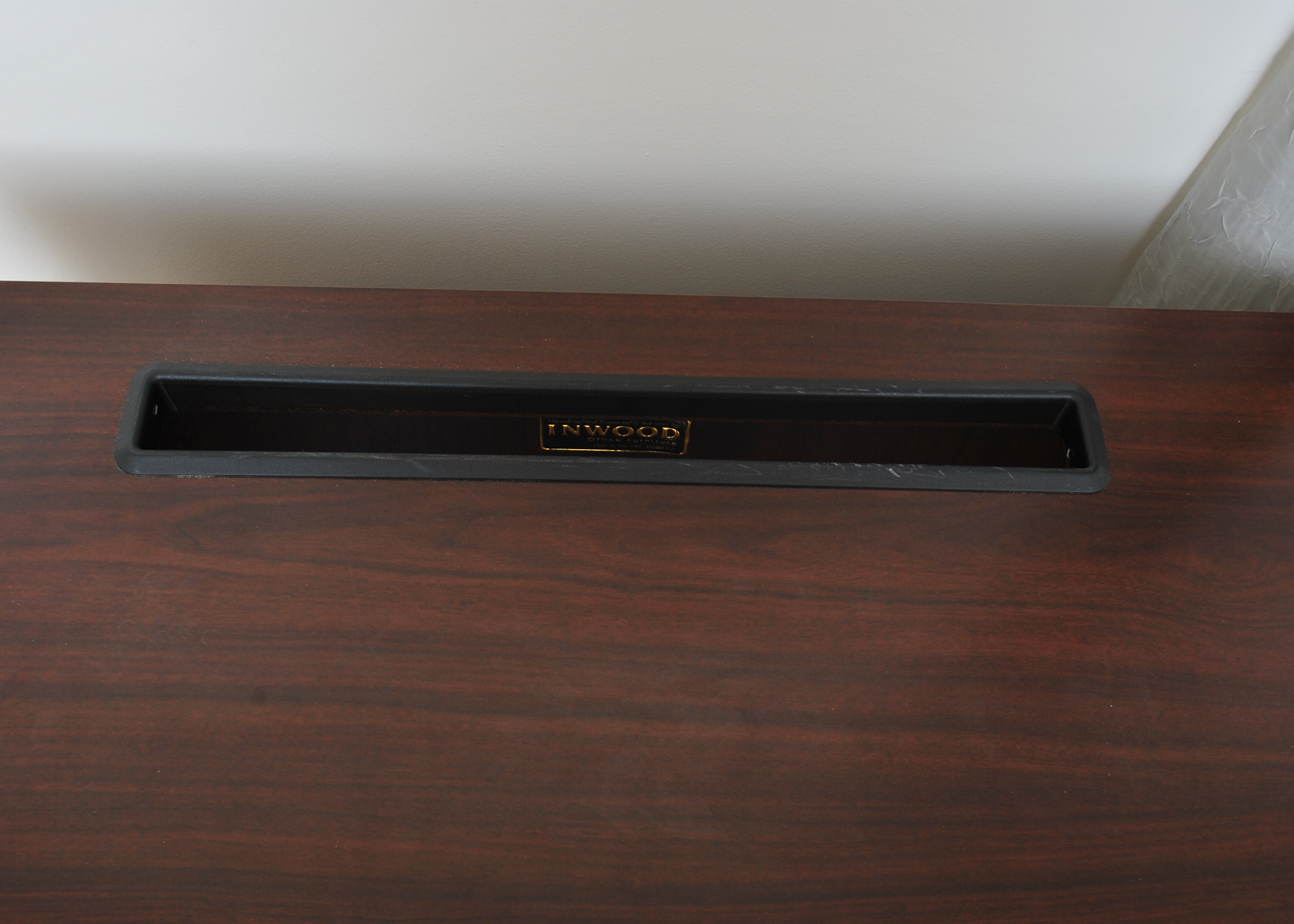 L-Shaped Corner Desk and Office Cabinet