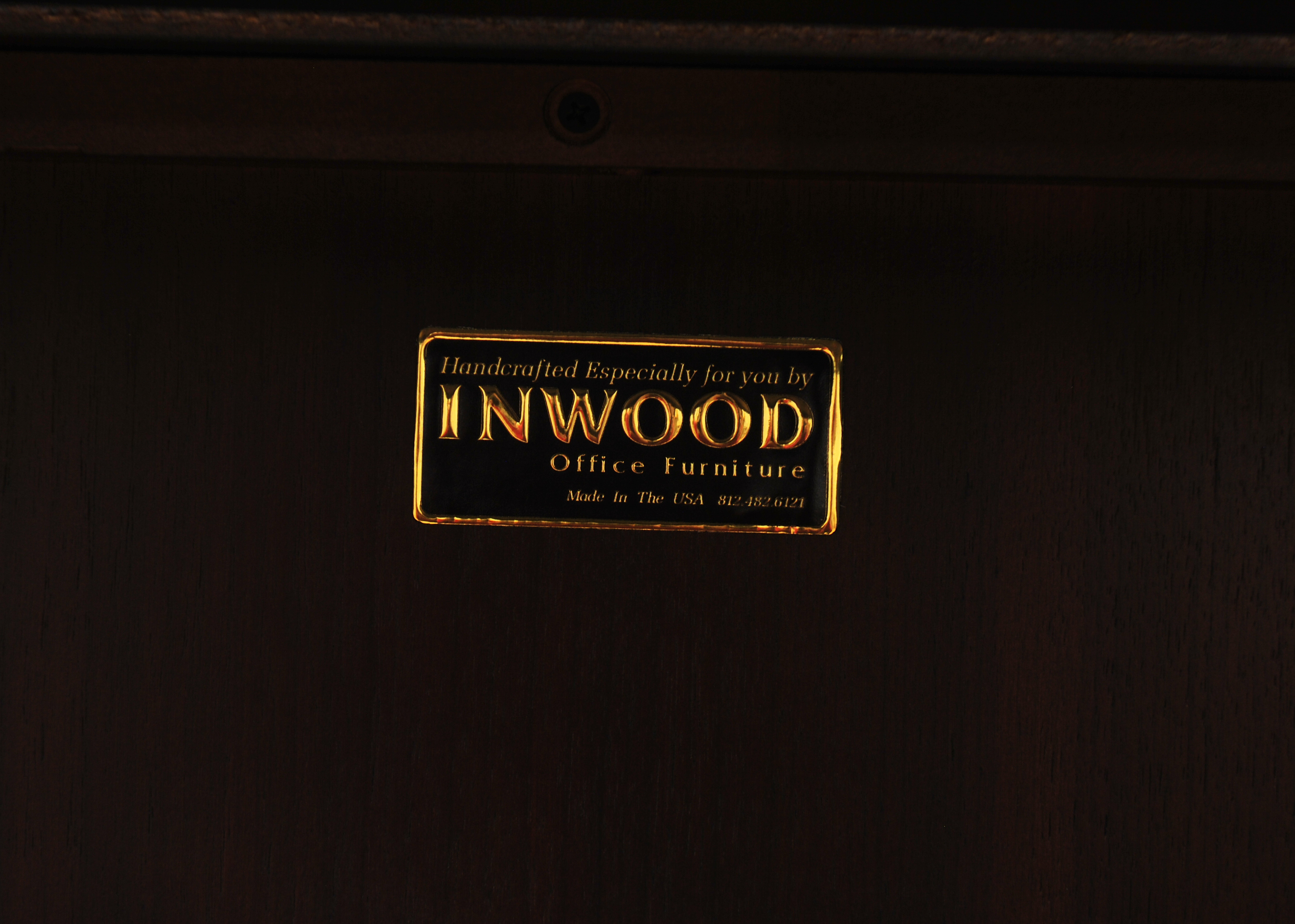 L-Shaped Corner Desk and Office Cabinet