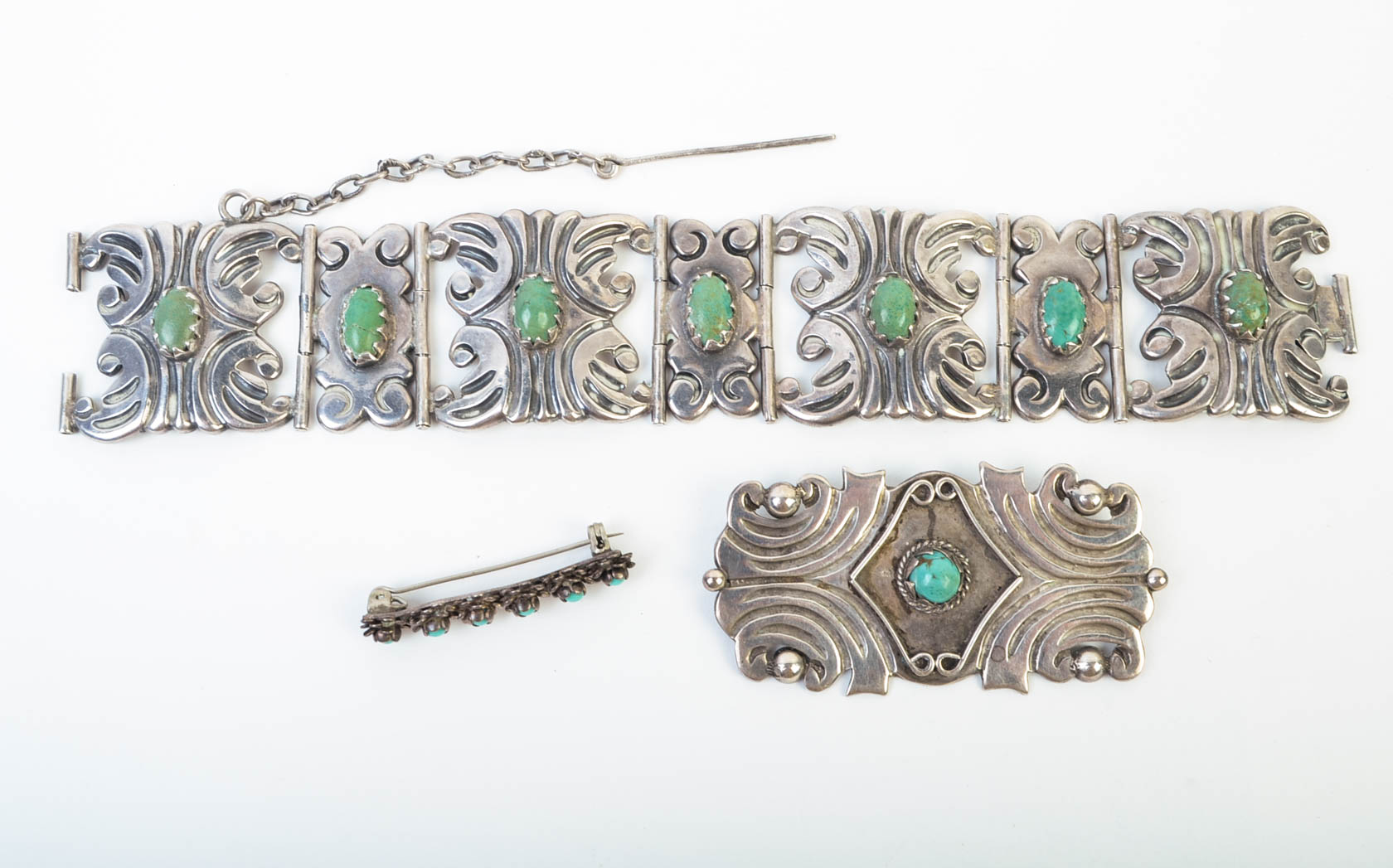Collection of Vintage Mexican Sterling Jewelry