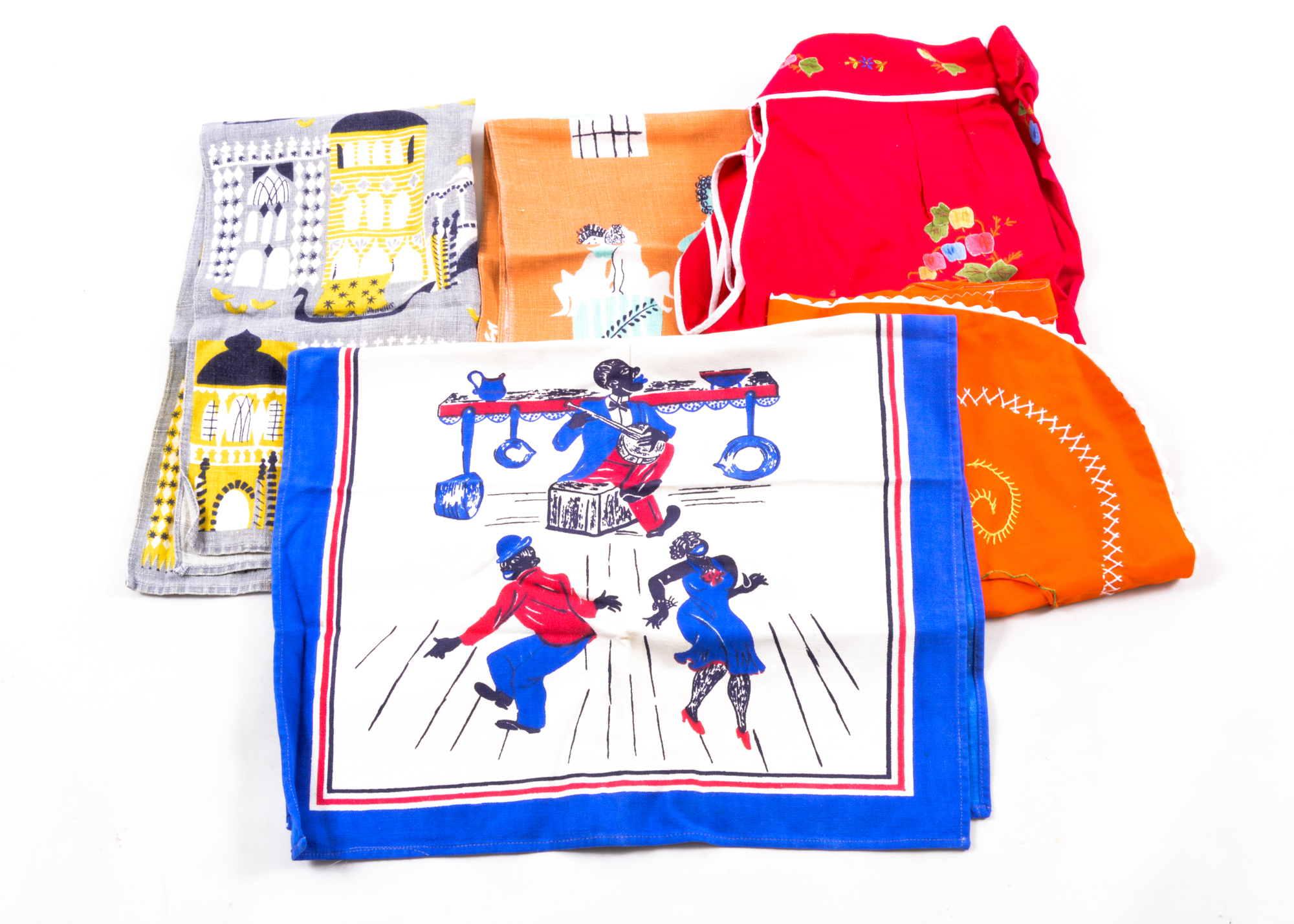 Vintage Kitchen Linens and Aprons