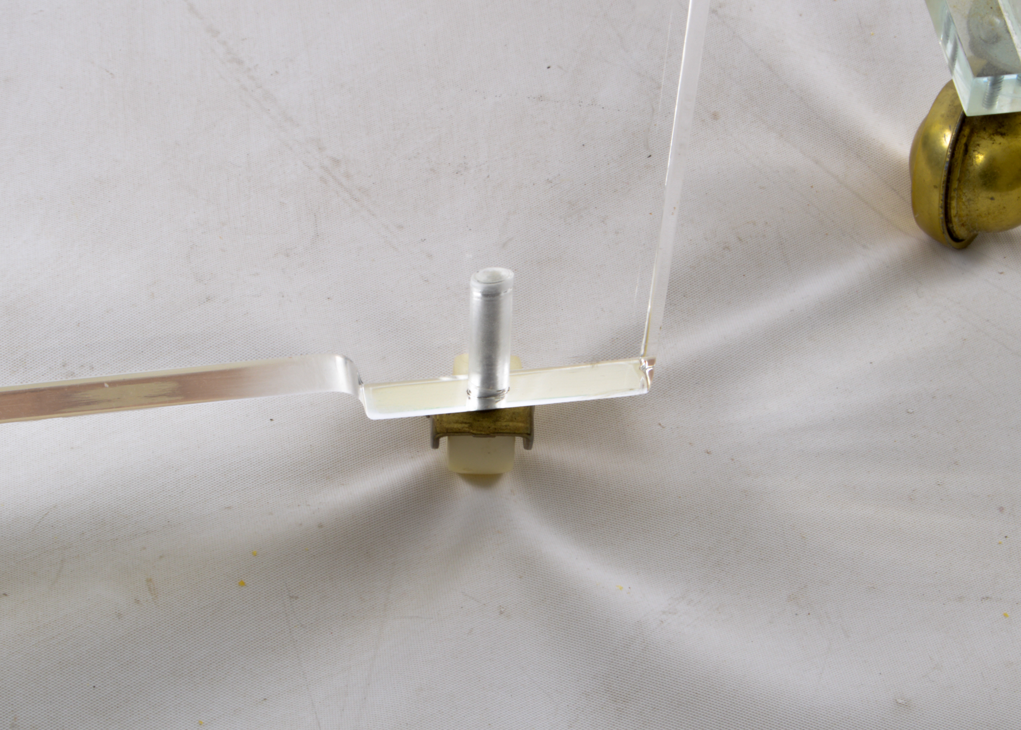 Lucite Vanity With Bench