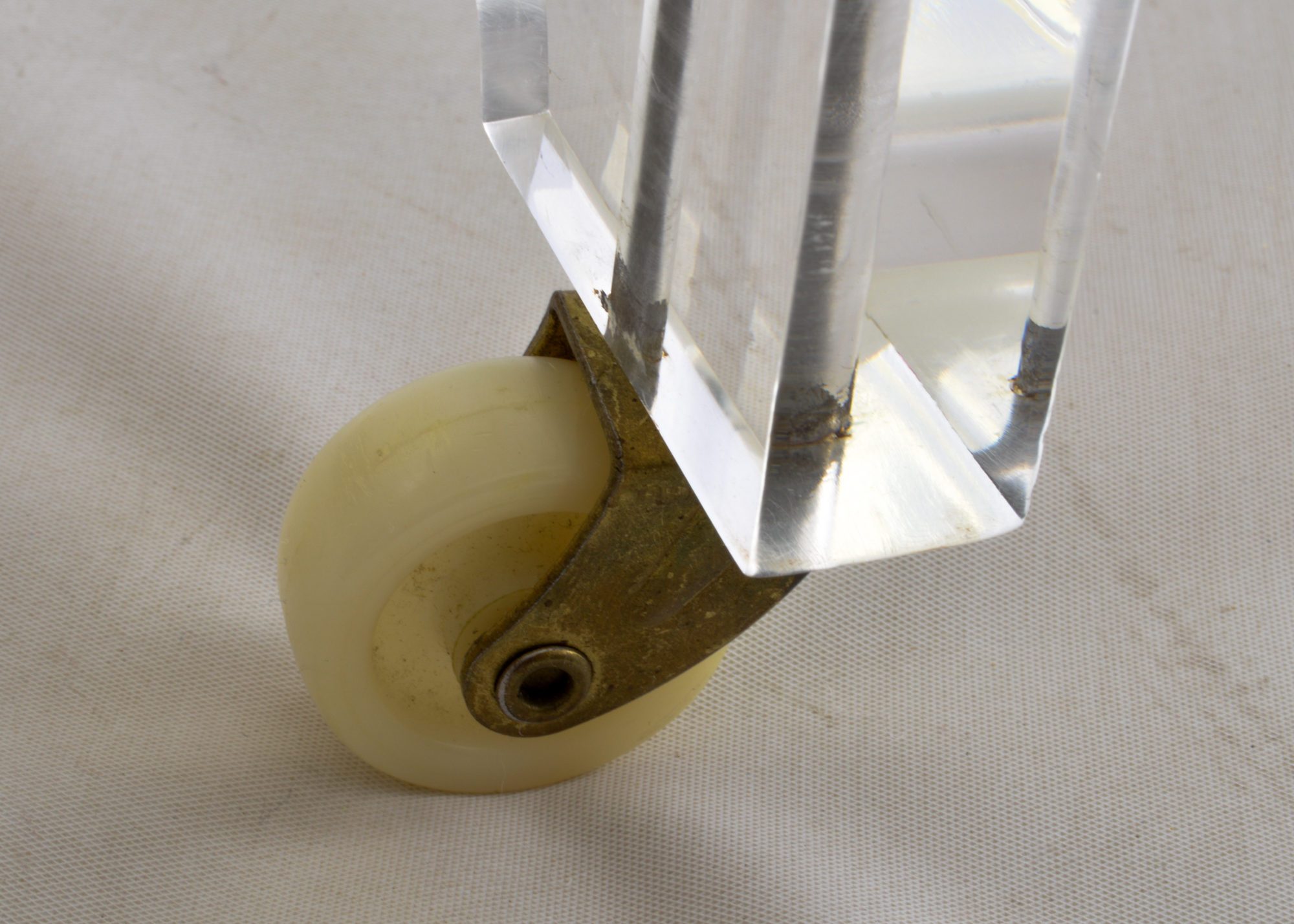 Lucite Vanity With Bench