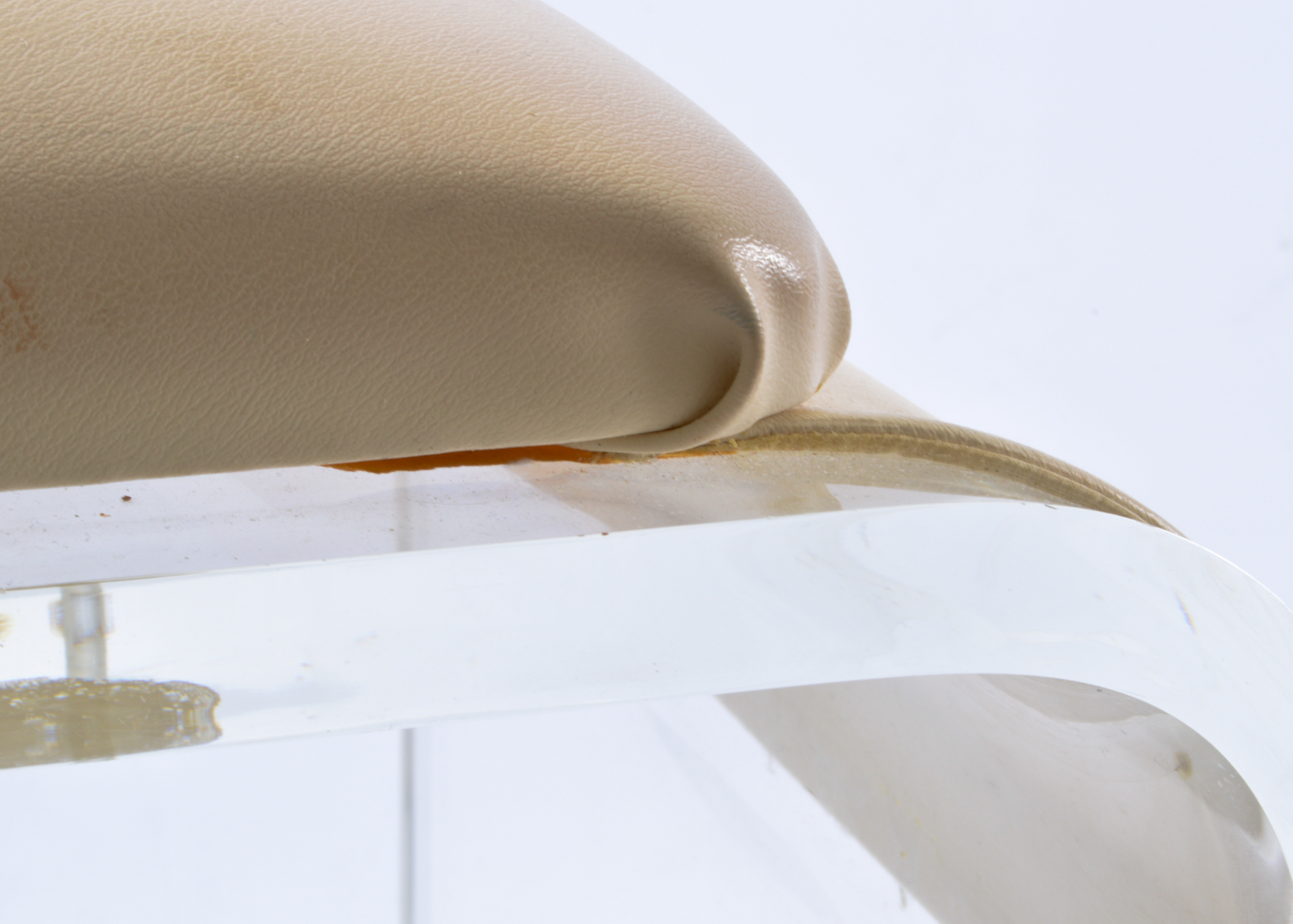 Lucite Vanity With Bench