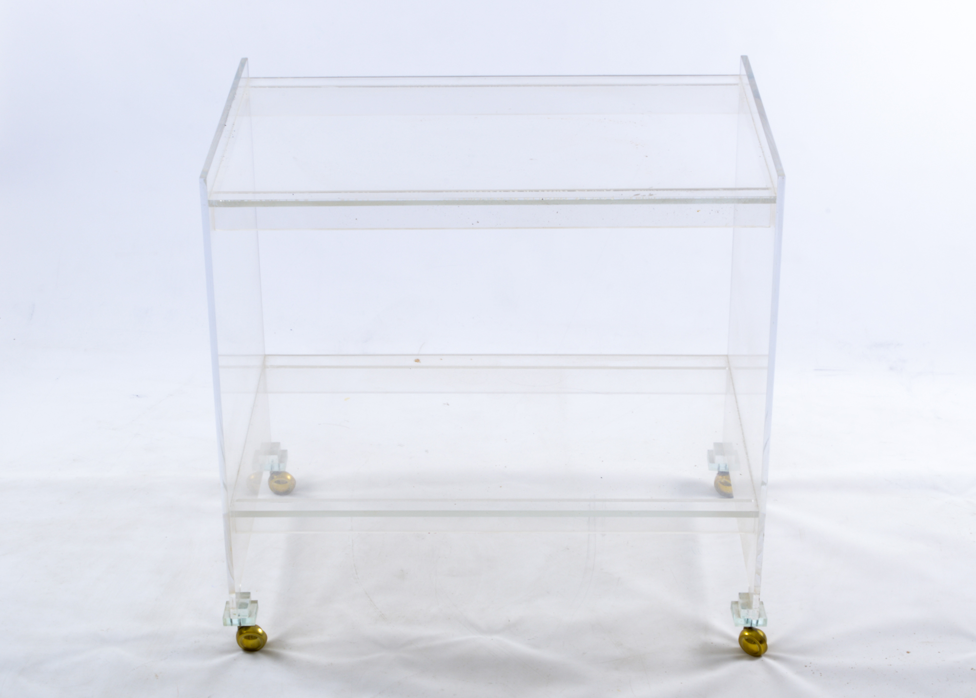 Lucite Vanity With Bench