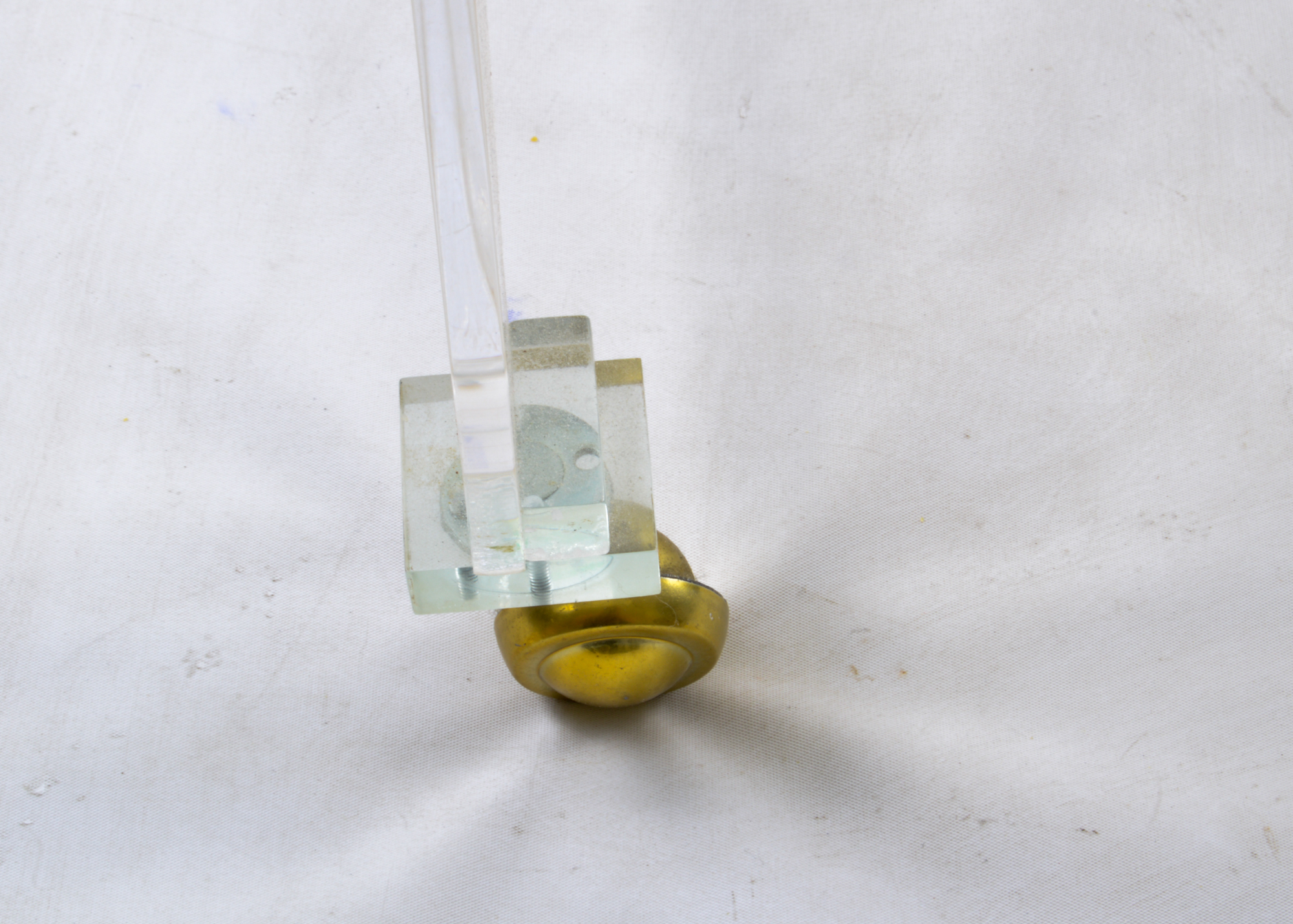 Lucite Vanity With Bench