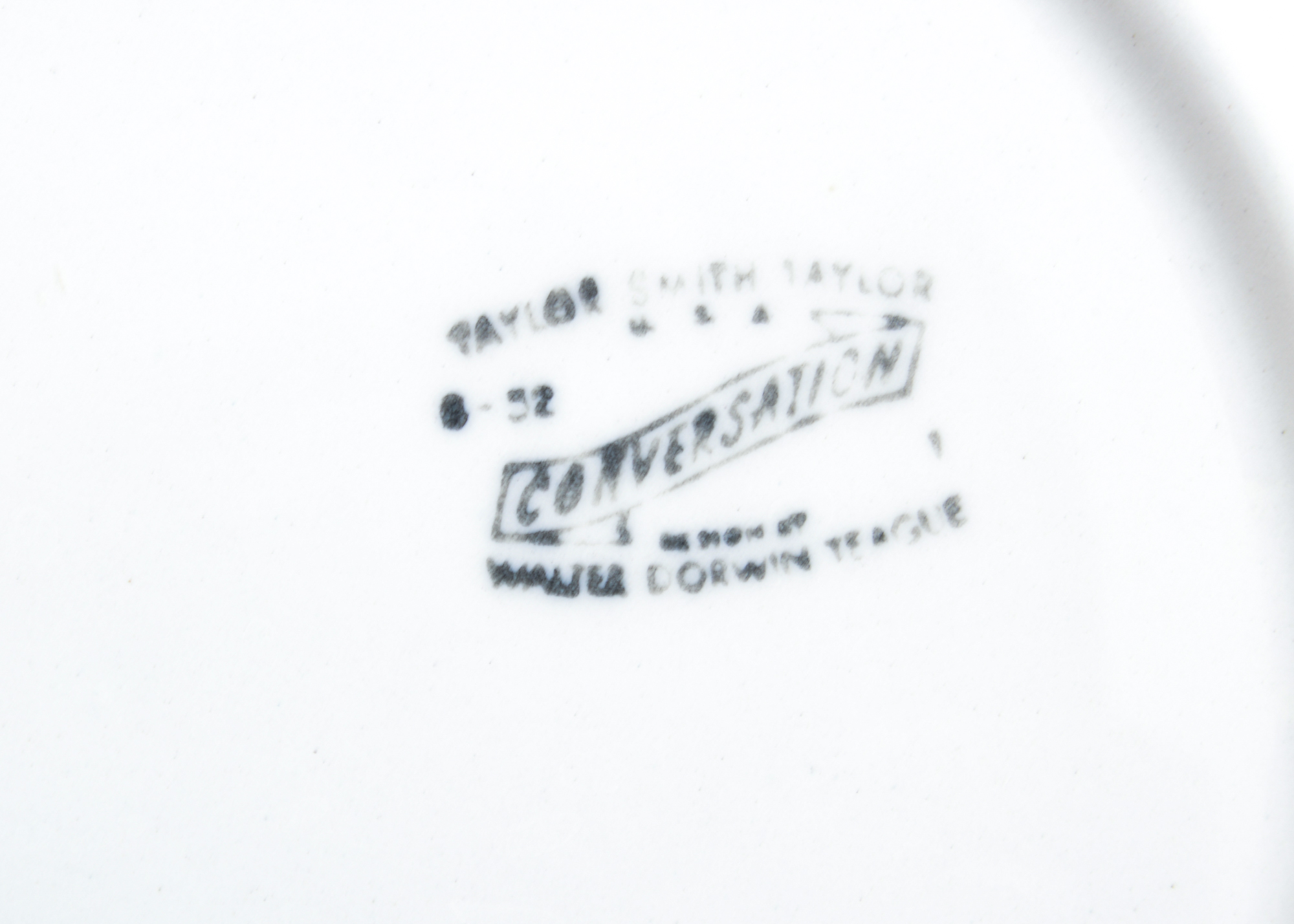 Seven Mid-Century Modern Taylor Smith Taylor Rooster Dishes