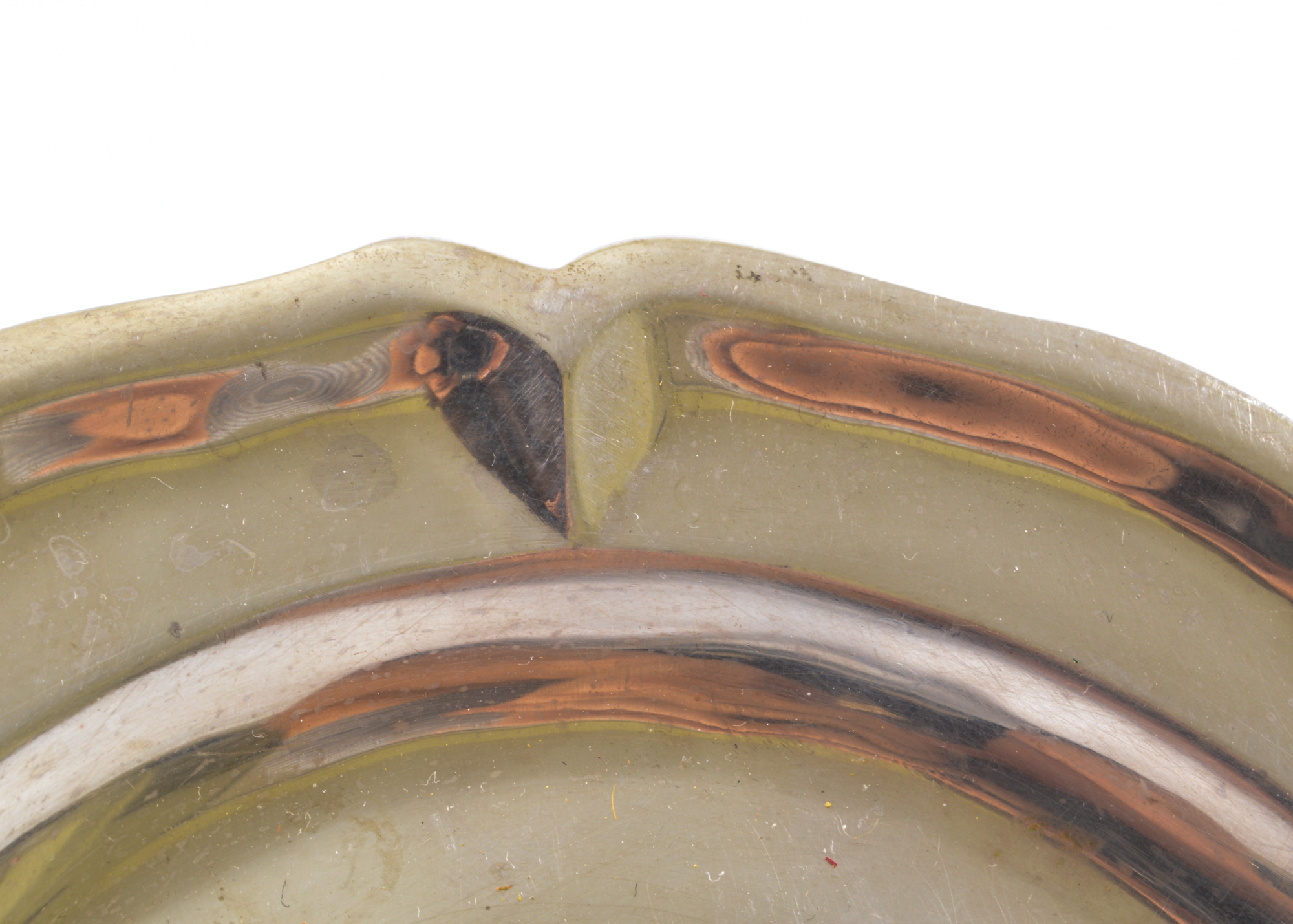 Five 5.5 in Sterling Silver Plates