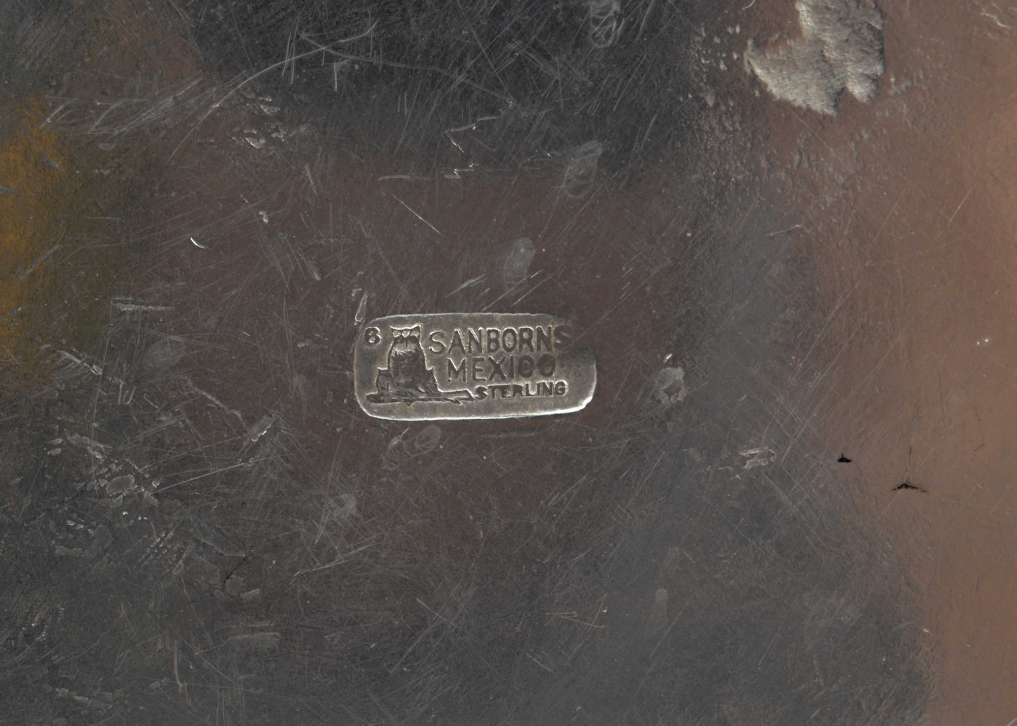 Five 5.5 in Sterling Silver Plates