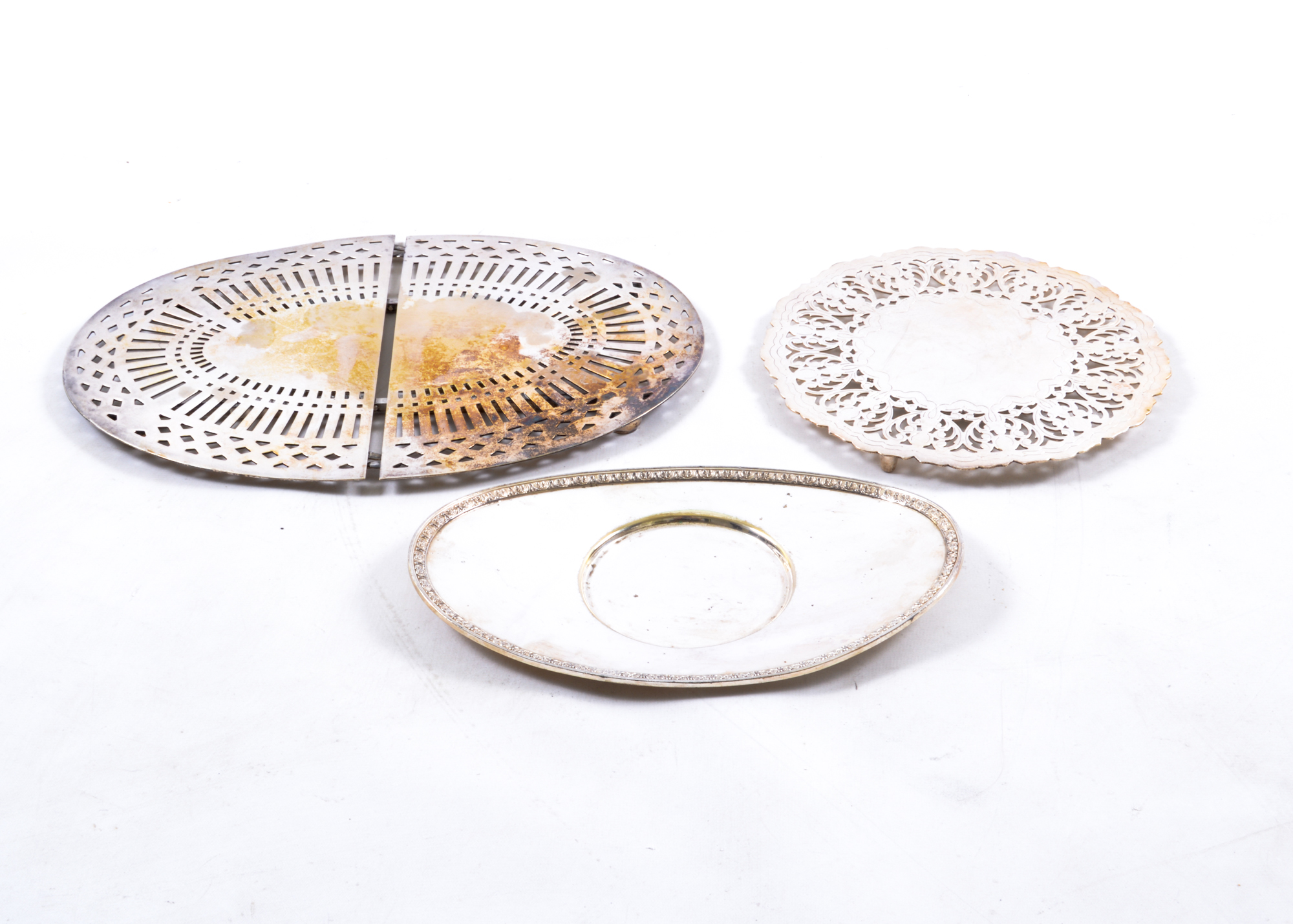 Various Silver Plated Serving Pieces