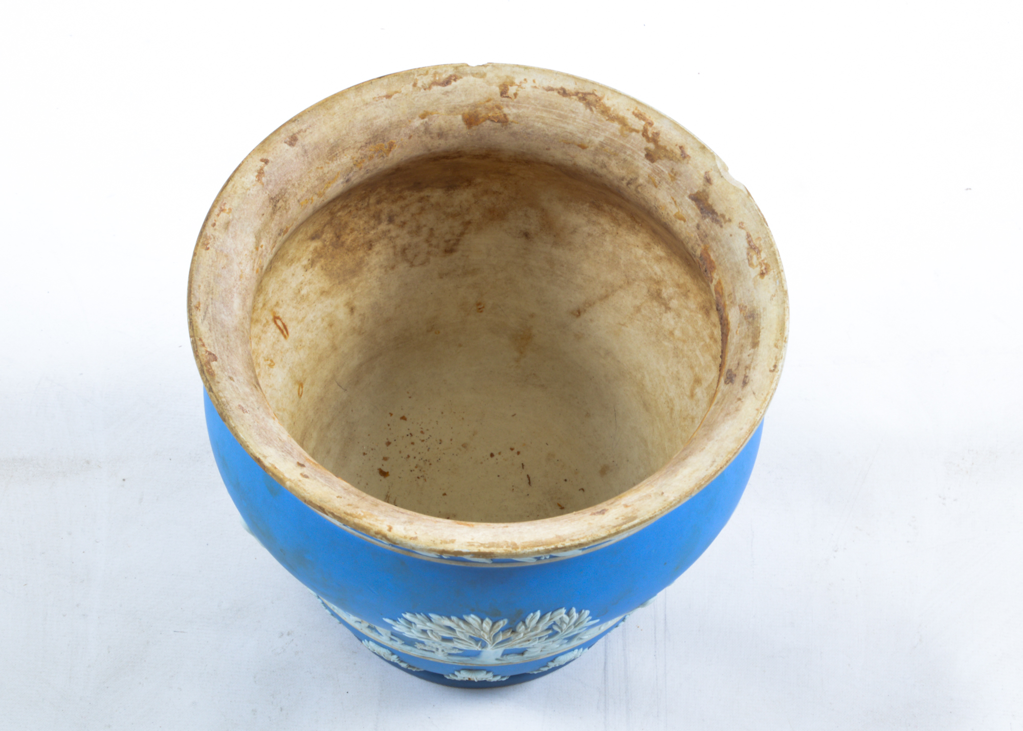 Two Jardinieres Featuring Wedgwood