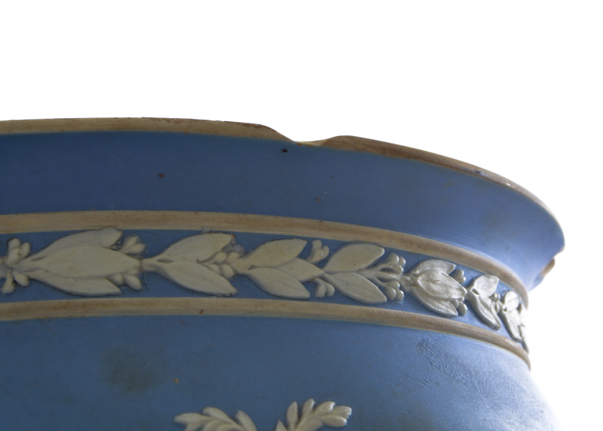 Two Jardinieres Featuring Wedgwood