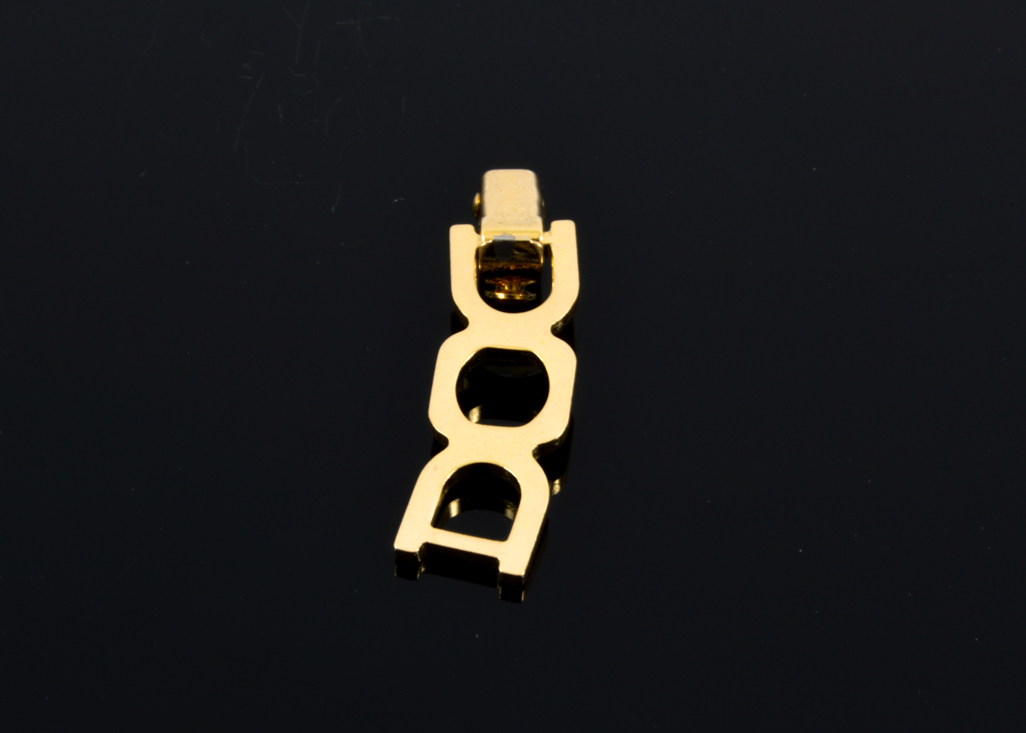 Christian Dior Gold-Toned Metal Pendant