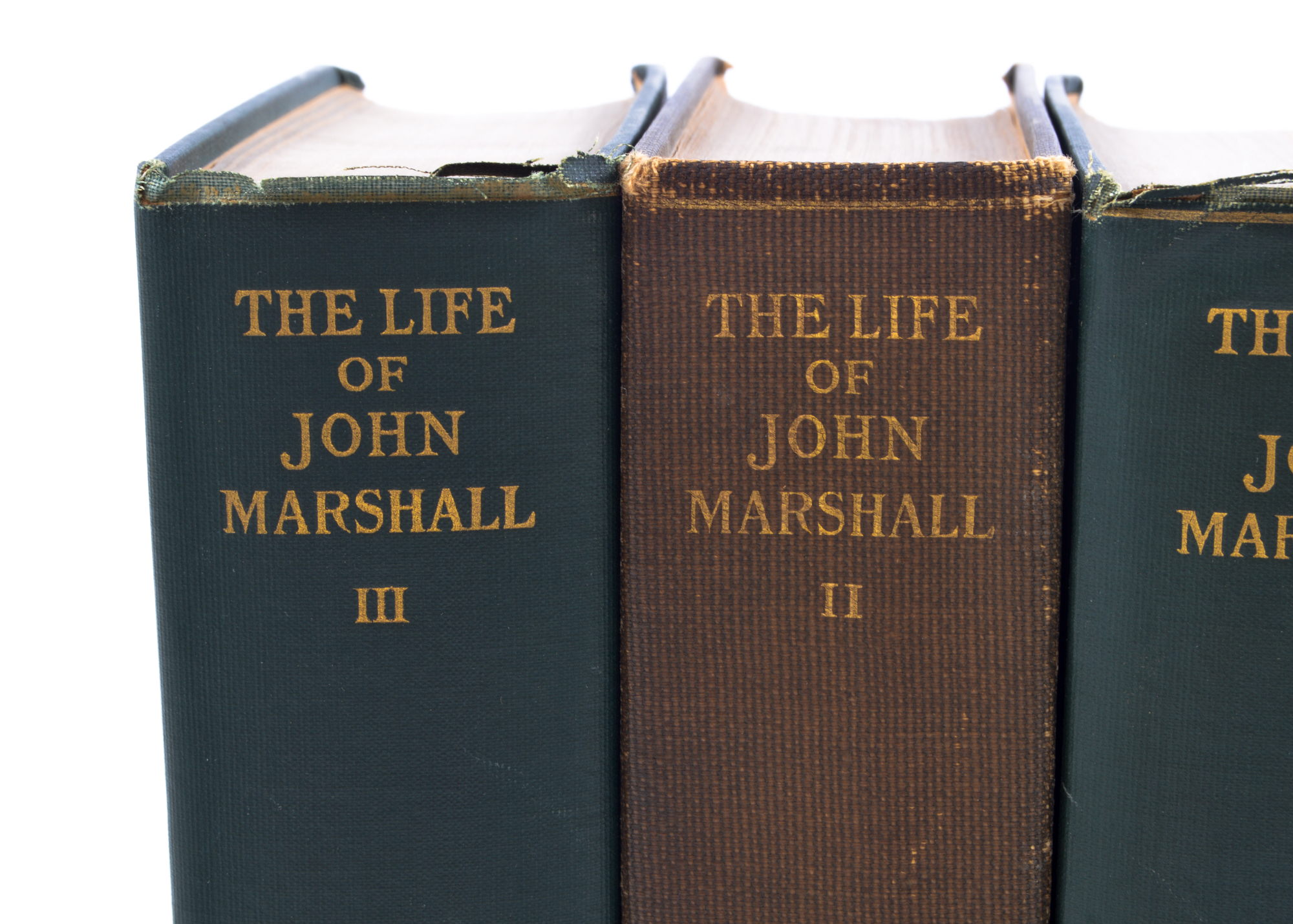 1916 Signed Four Volume Set of "The Life of John Marshall"