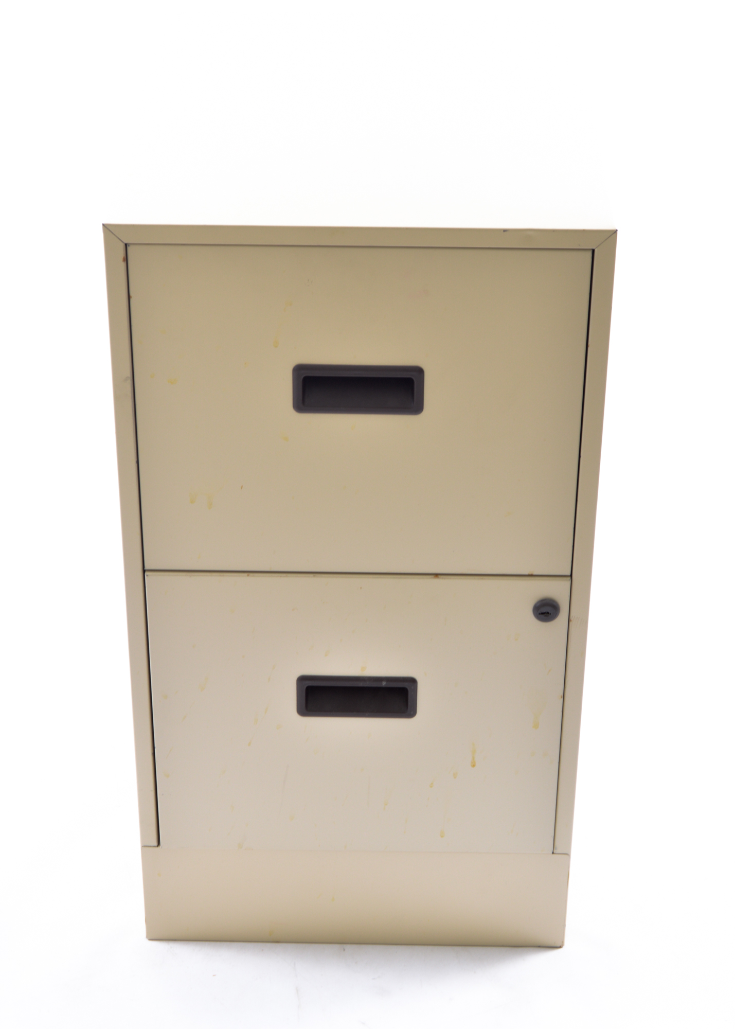 Pair of Two-Drawer Metal Filing Cabinets