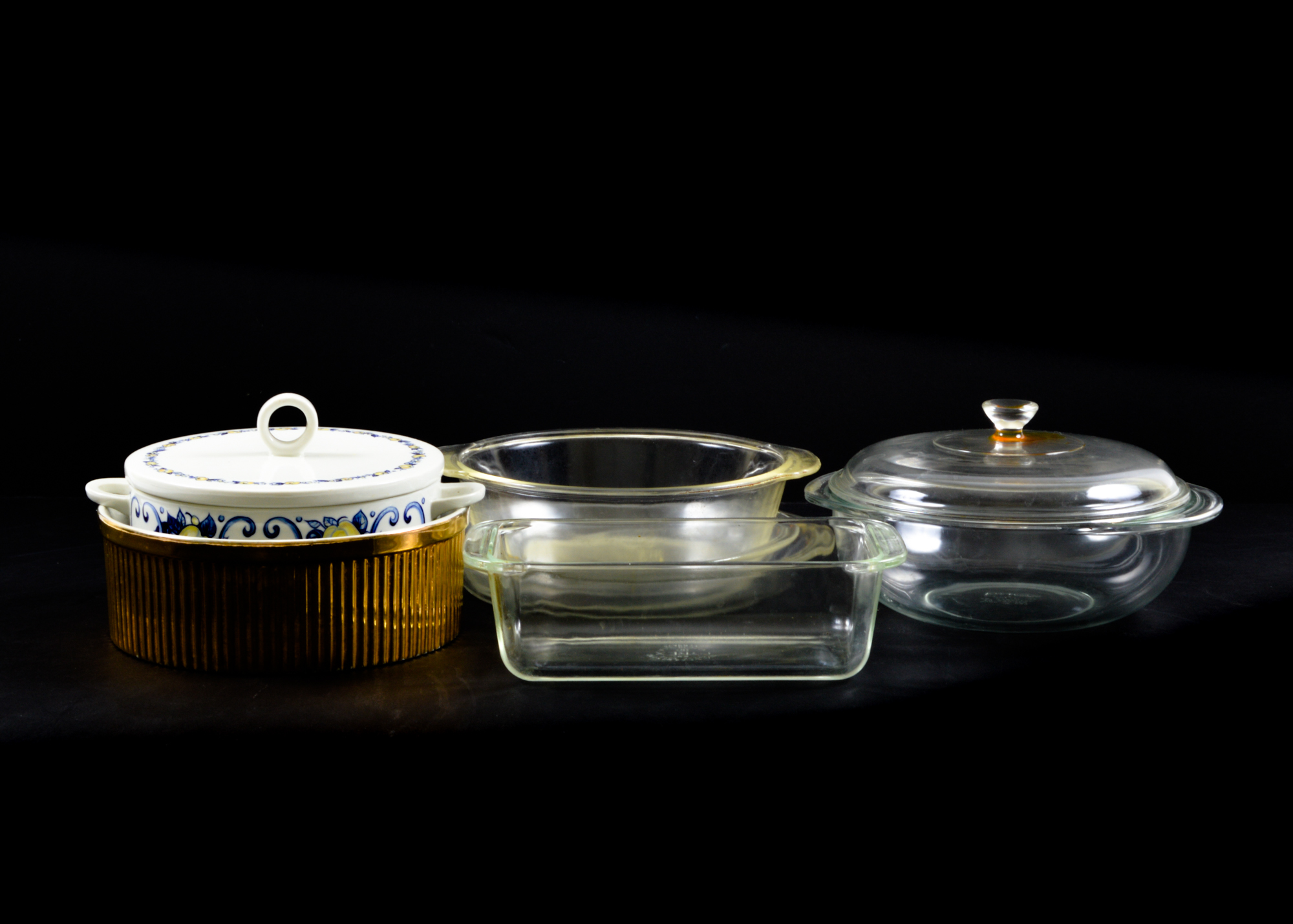 Pyrex and Porcelain Bakeware