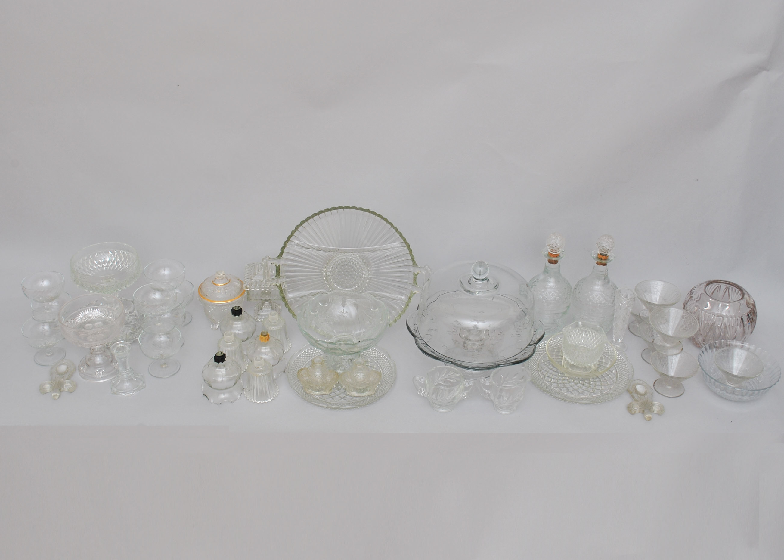 Pressed Glass Assortment