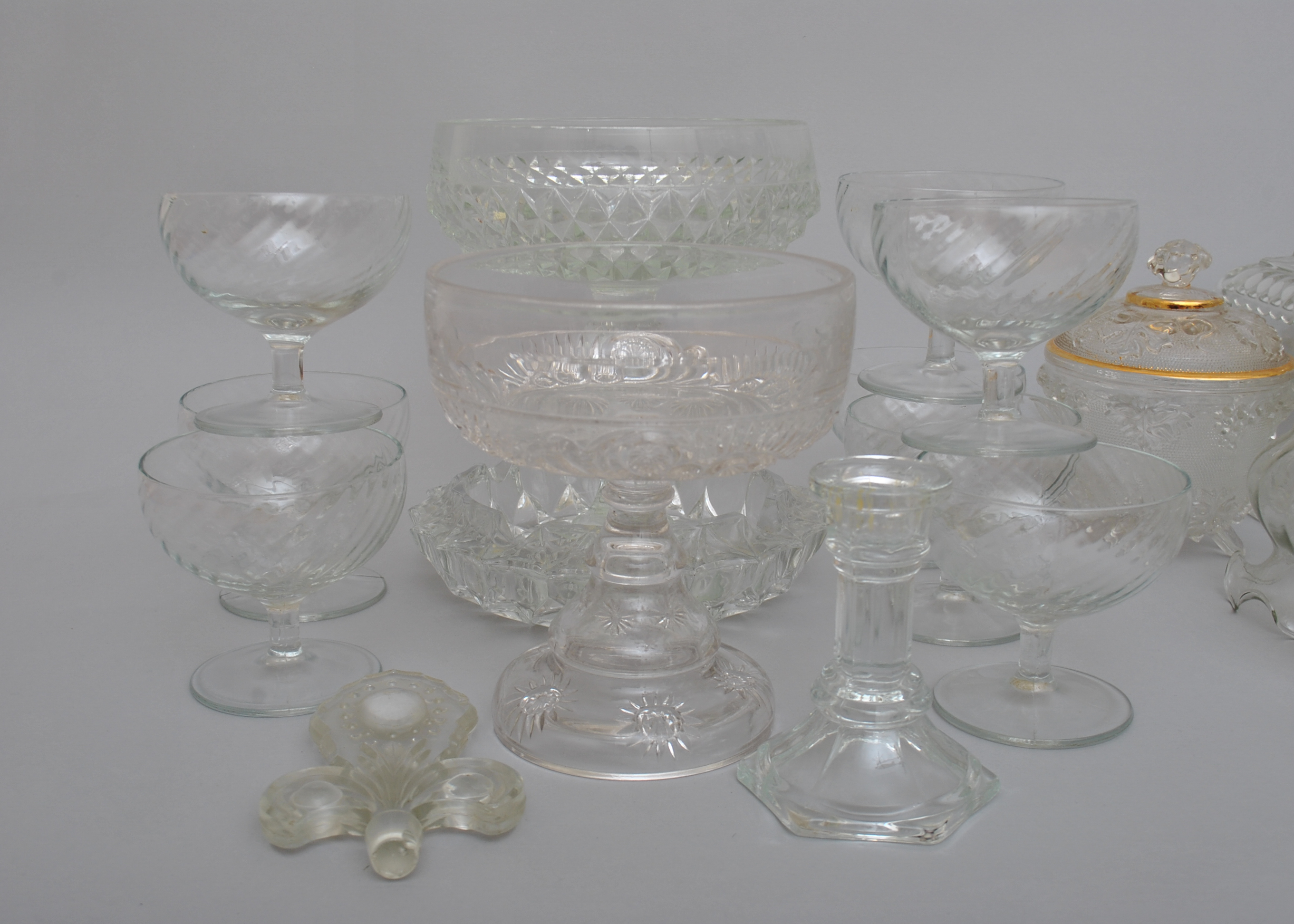 Pressed Glass Assortment