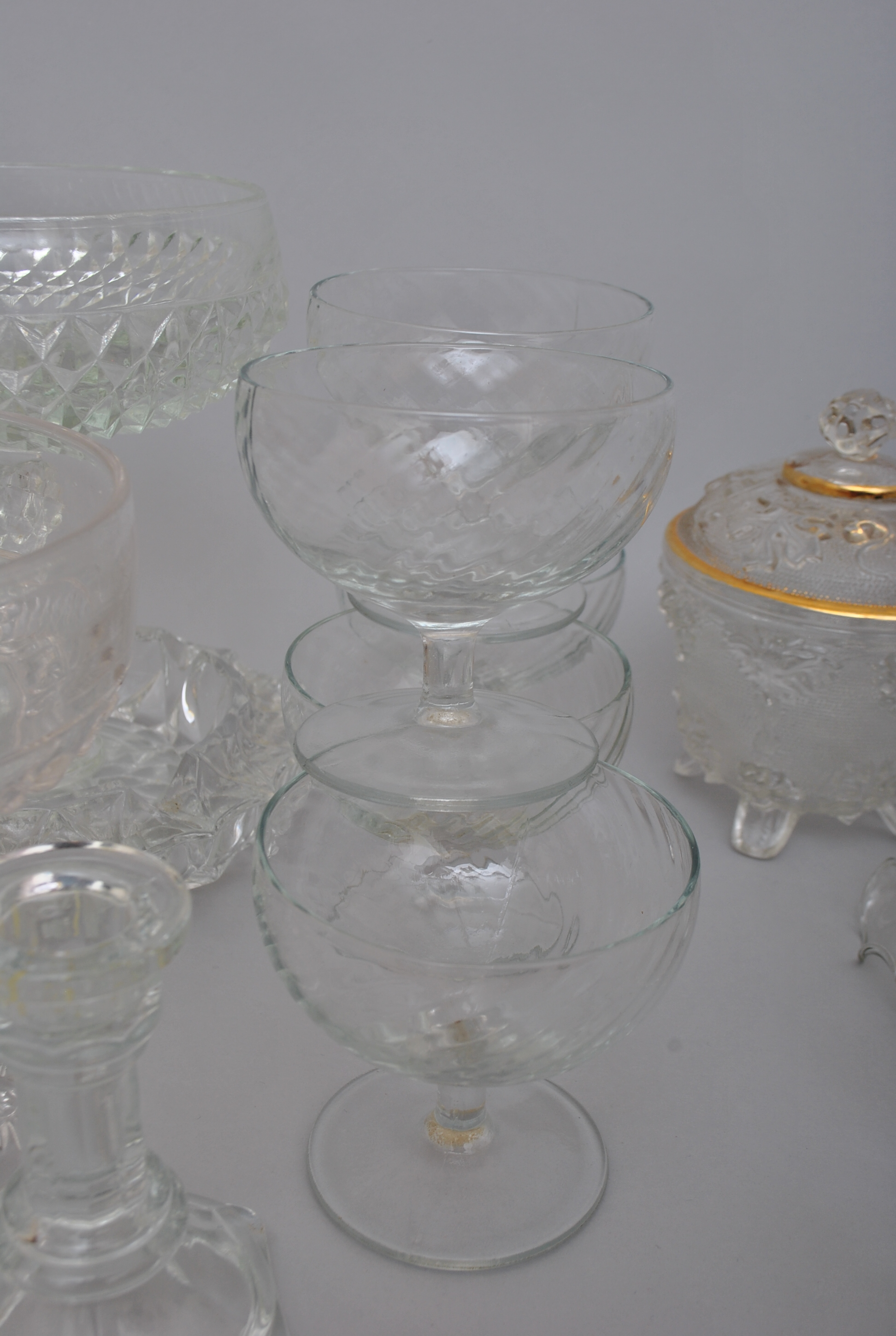 Pressed Glass Assortment