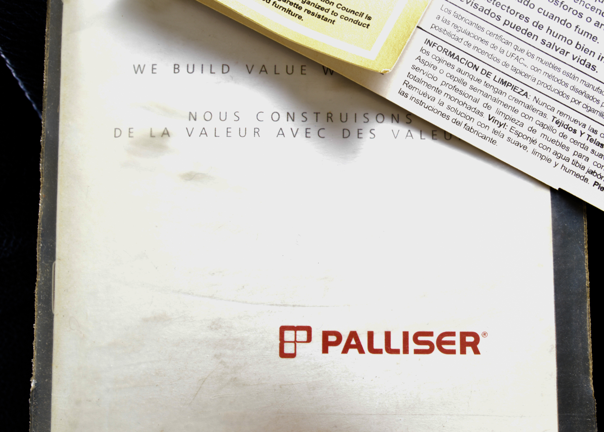 Palliser Leather Chair with Ottoman