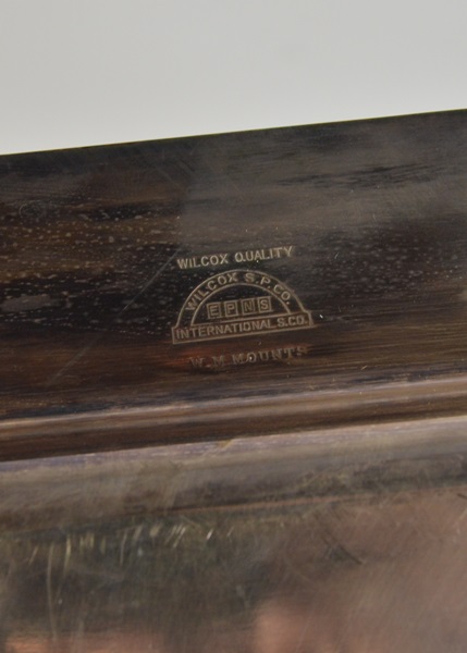 Wallace Silver Plated Tea Set and Wilcox Tray