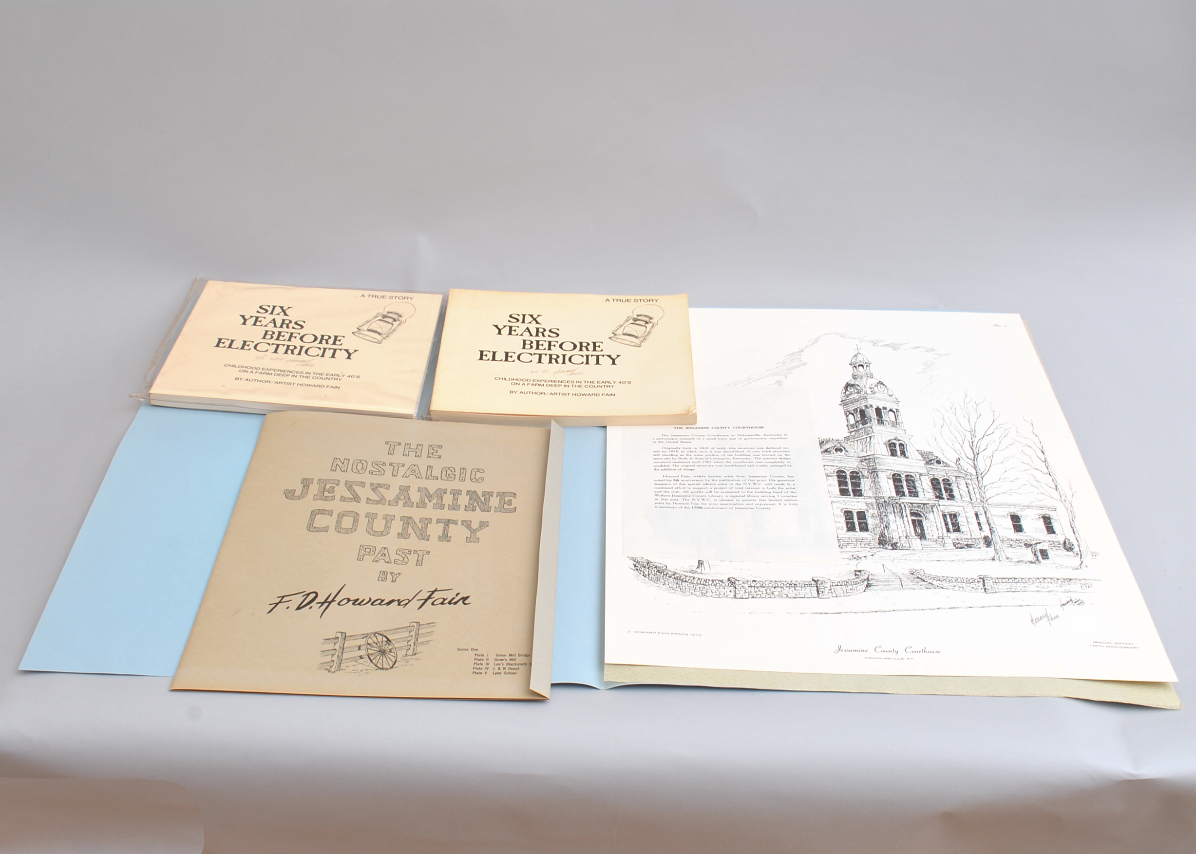 Howard Fain Jessamine County Prints and Books